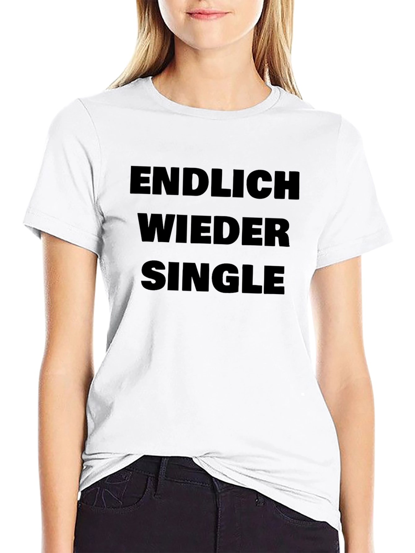 Finally Single Mens Black T-Shirt