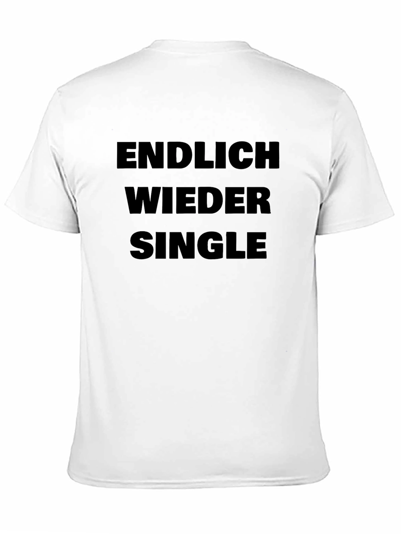 Finally Single Mens Black T-Shirt