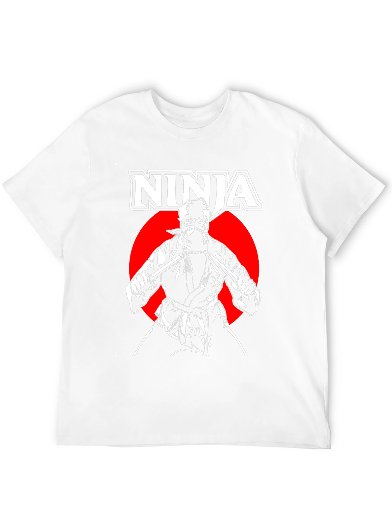 Ninja Warrior Graphic T-Shirt - Black