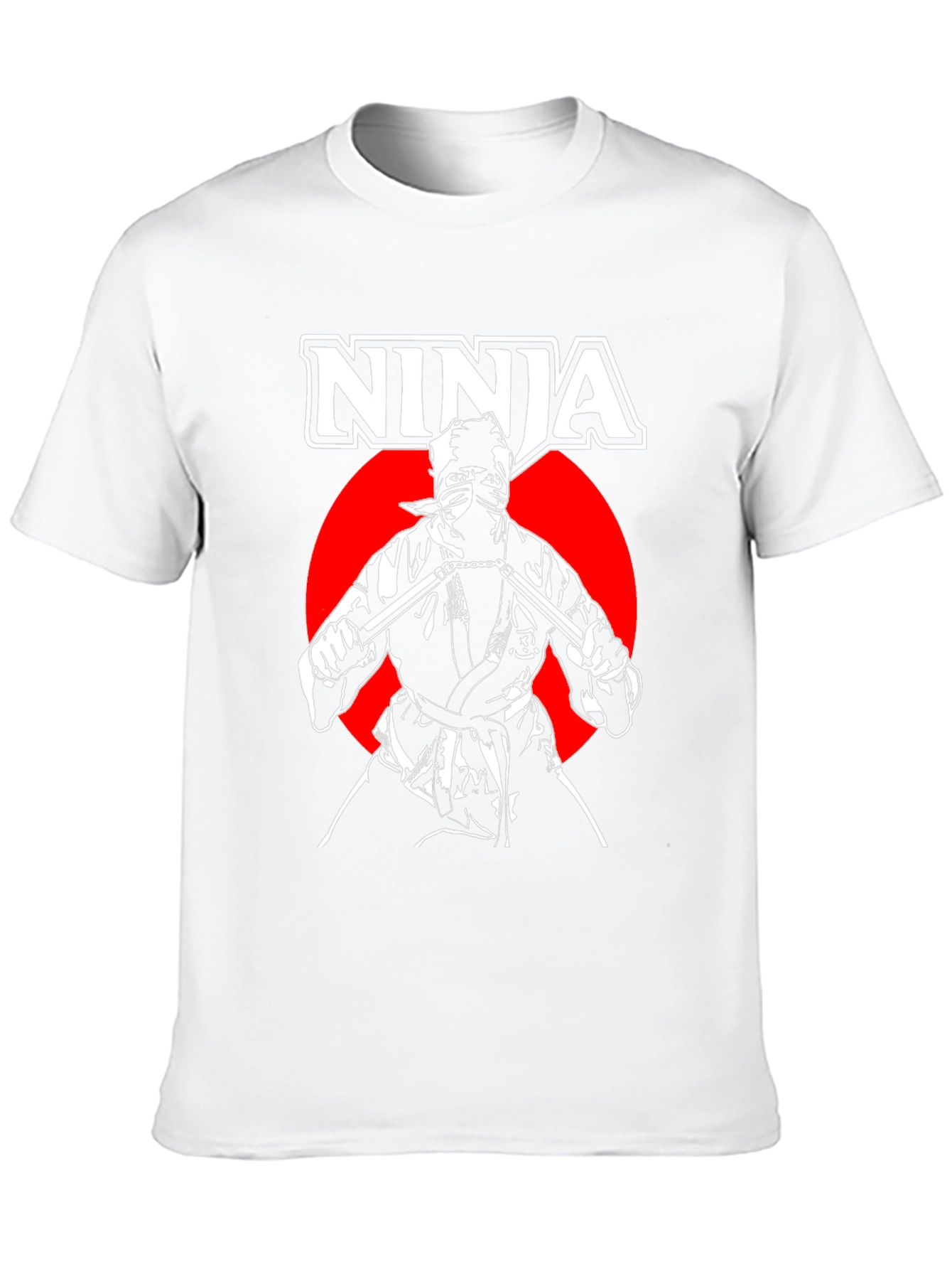 Ninja Warrior Graphic T-Shirt - Black