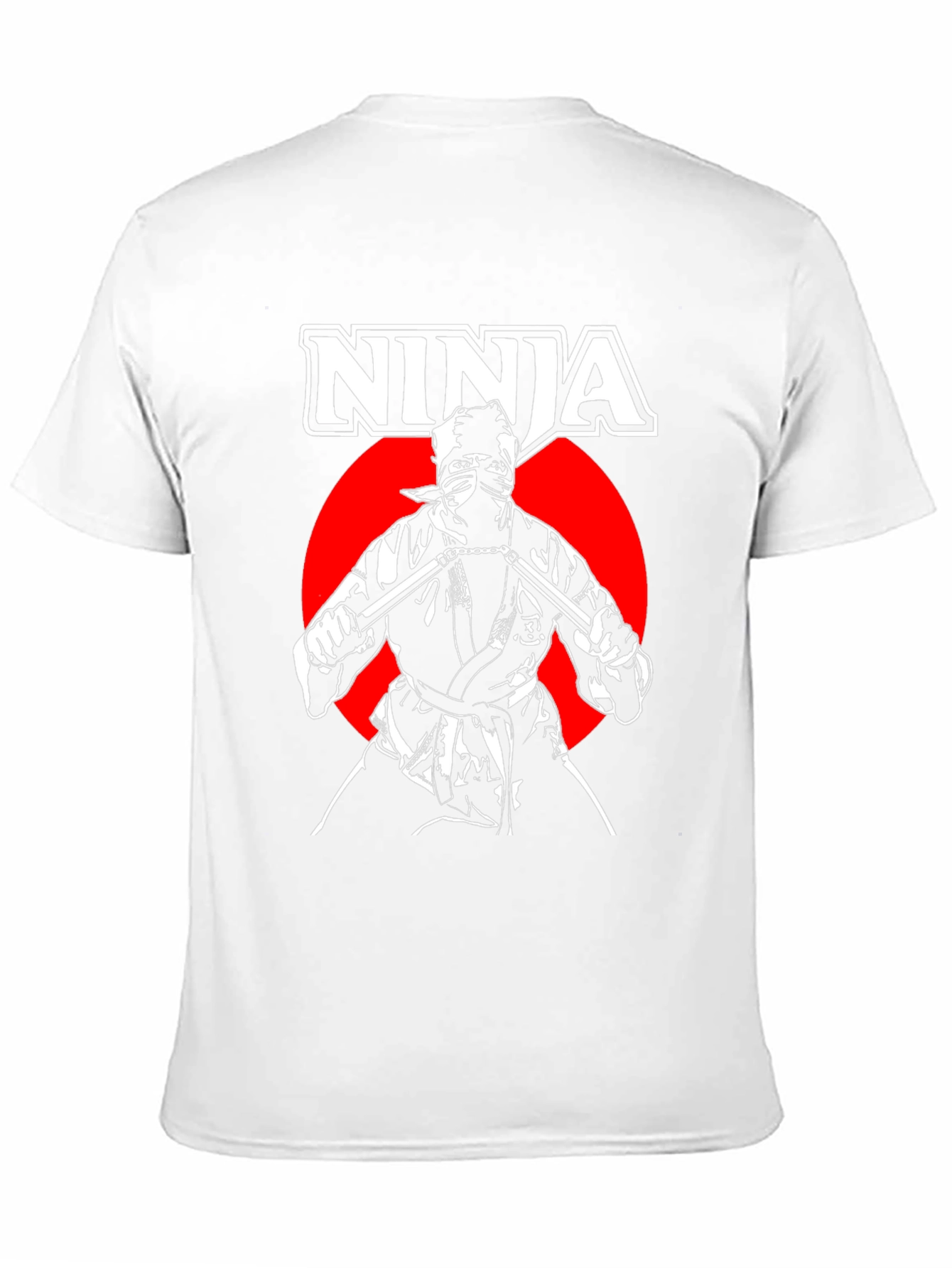 Ninja Warrior Graphic T-Shirt - Black