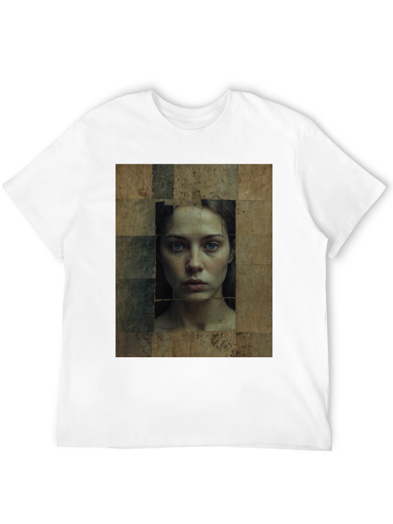 Abstract Portrait Graphic Tee