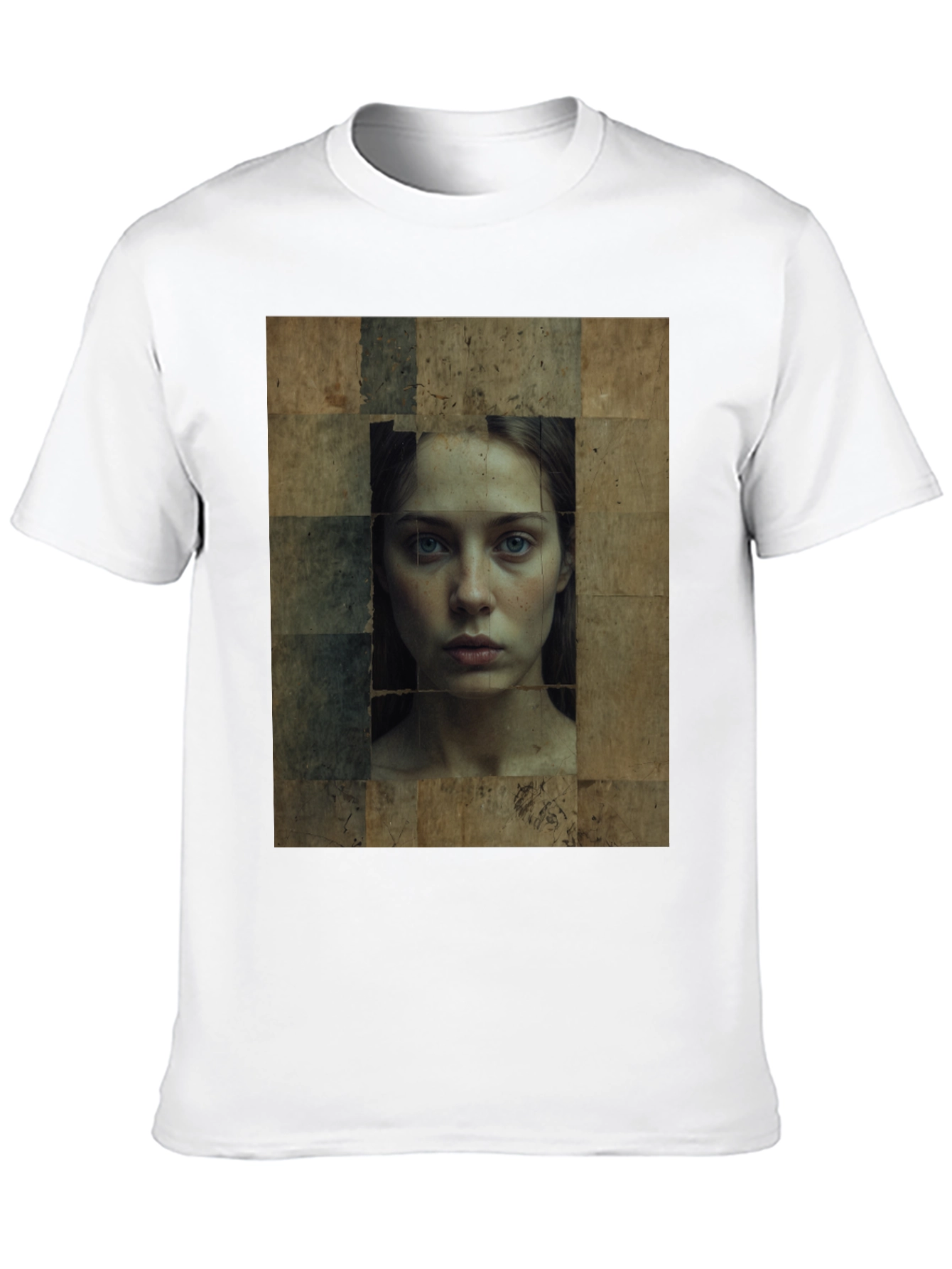 Abstract Portrait Graphic Tee