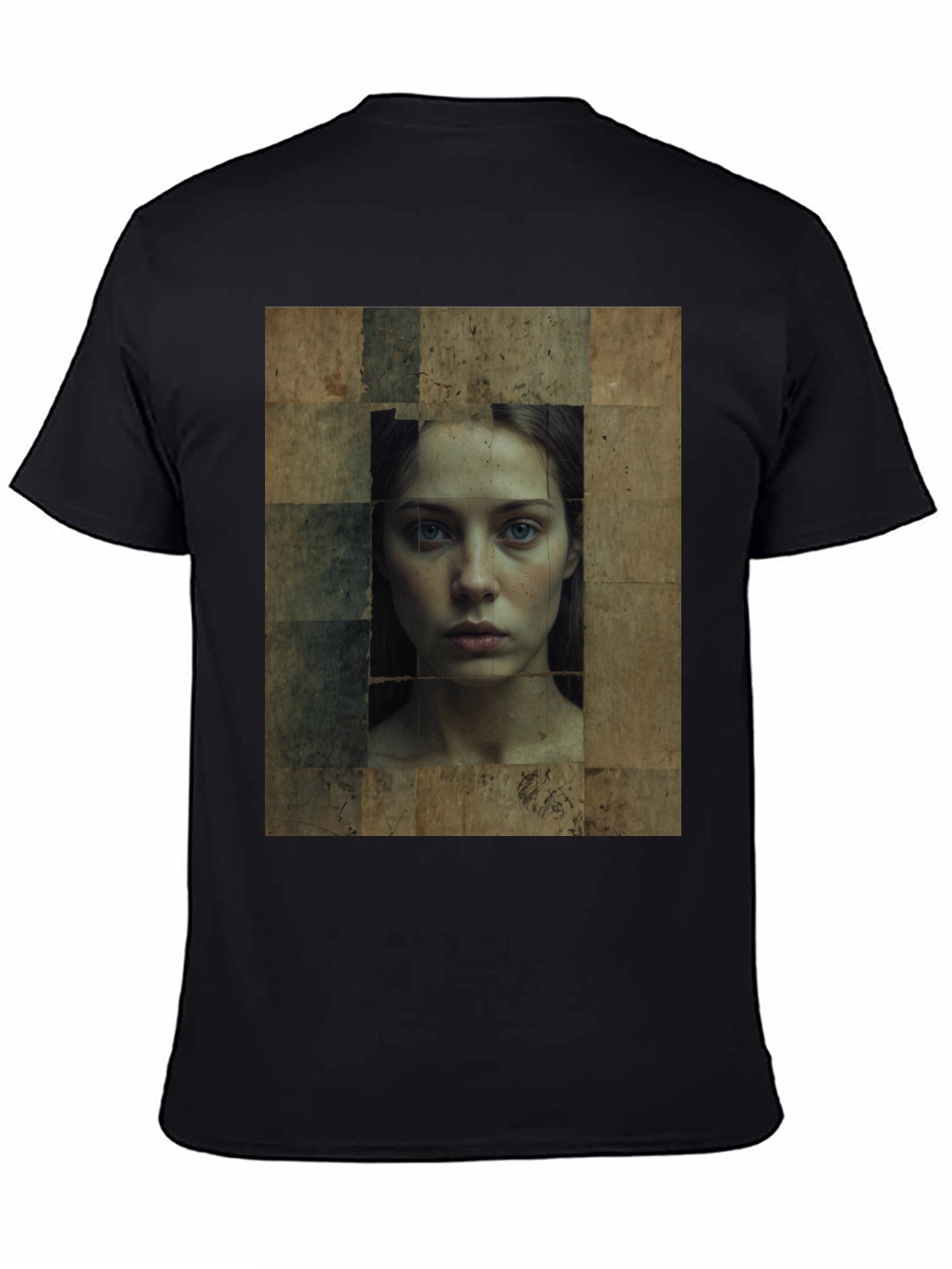 Abstract Portrait Graphic Tee