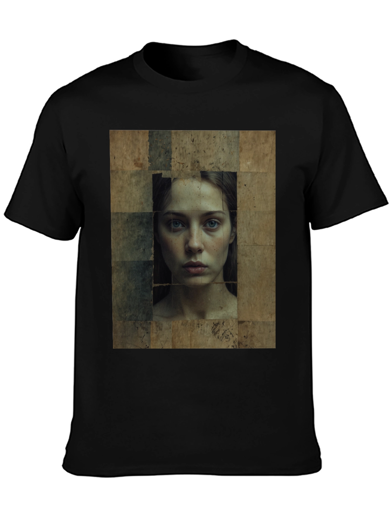 Abstract Portrait Graphic Tee