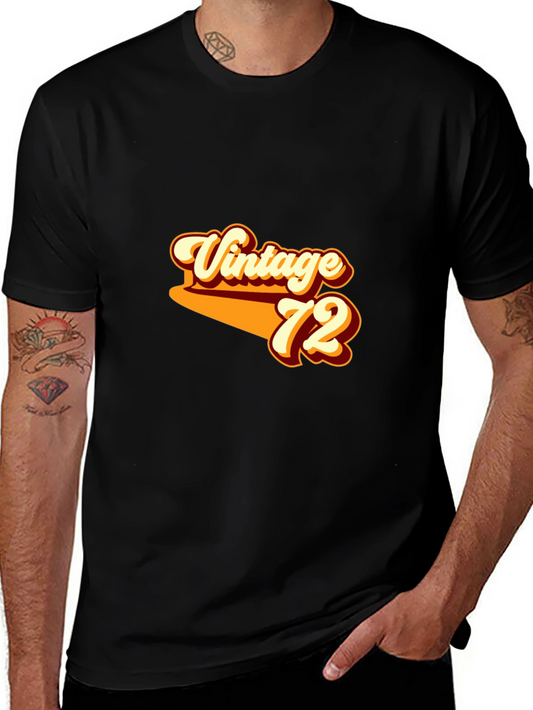 Vintage 72 Graphic T-Shirt - Retro Style