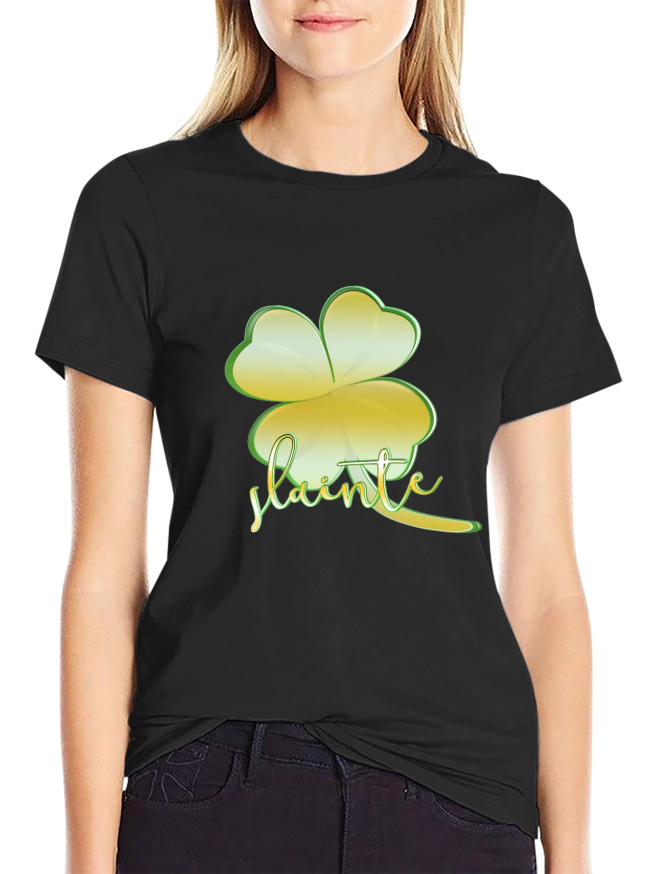 St. Patricks Day Shamrock T-Shirt - Slainte Irish Cheers