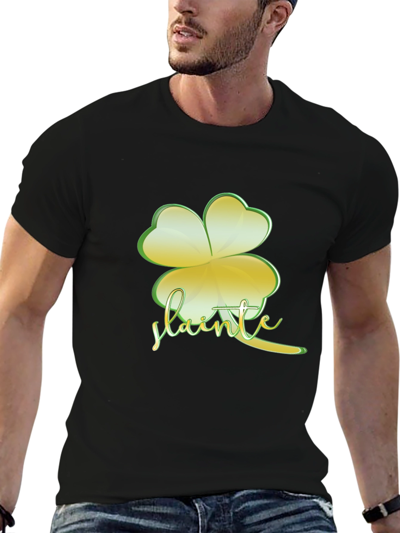 St. Patricks Day Shamrock T-Shirt - Slainte Irish Cheers