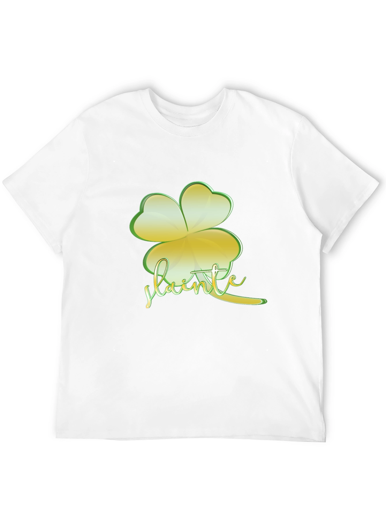 St. Patricks Day Shamrock T-Shirt - Slainte Irish Cheers