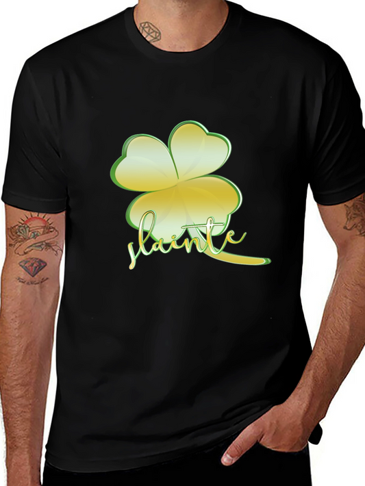 St. Patricks Day Shamrock T-Shirt - Slainte Irish Cheers
