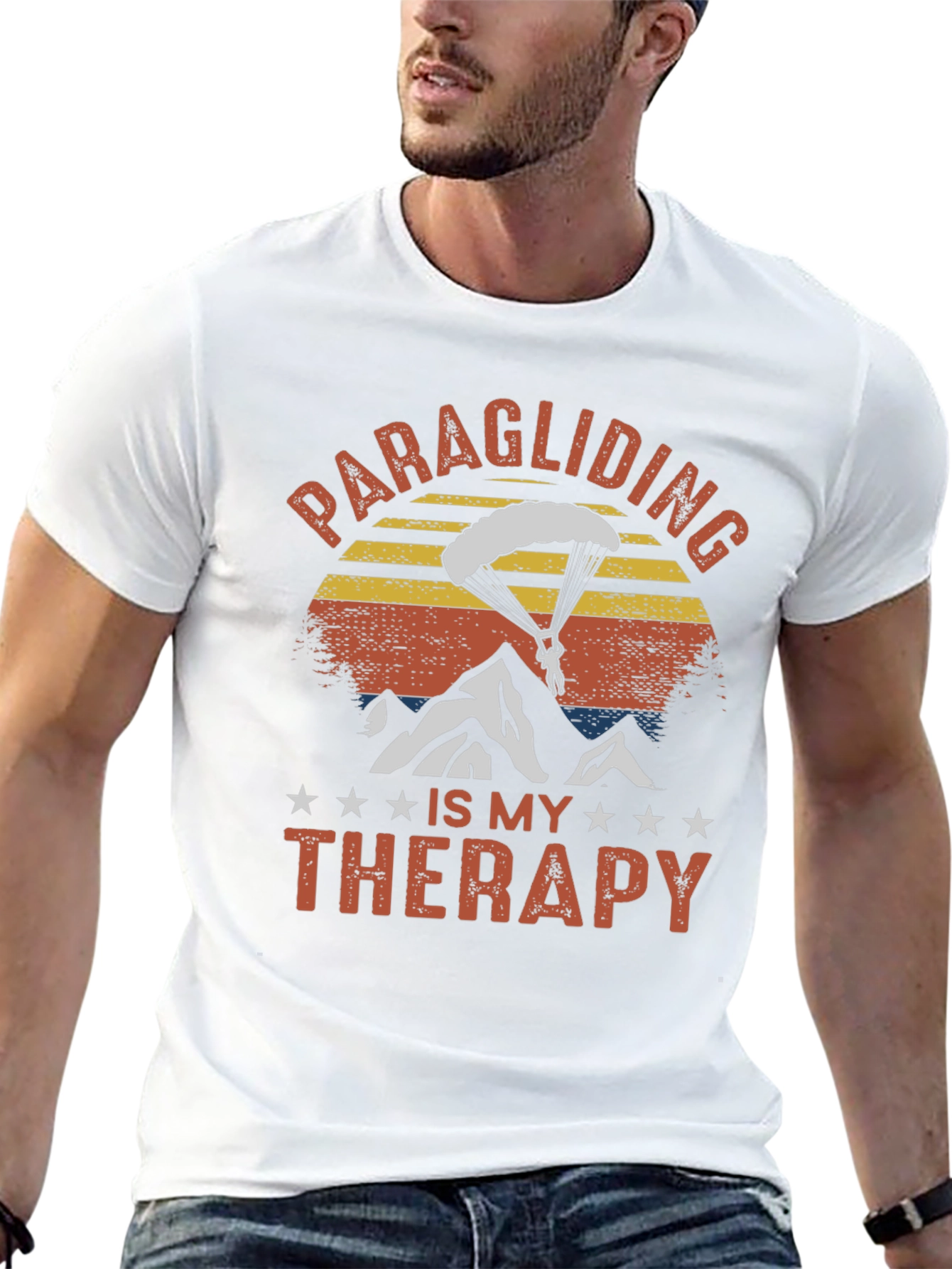 Paragliding Is My Therapy T-Shirt