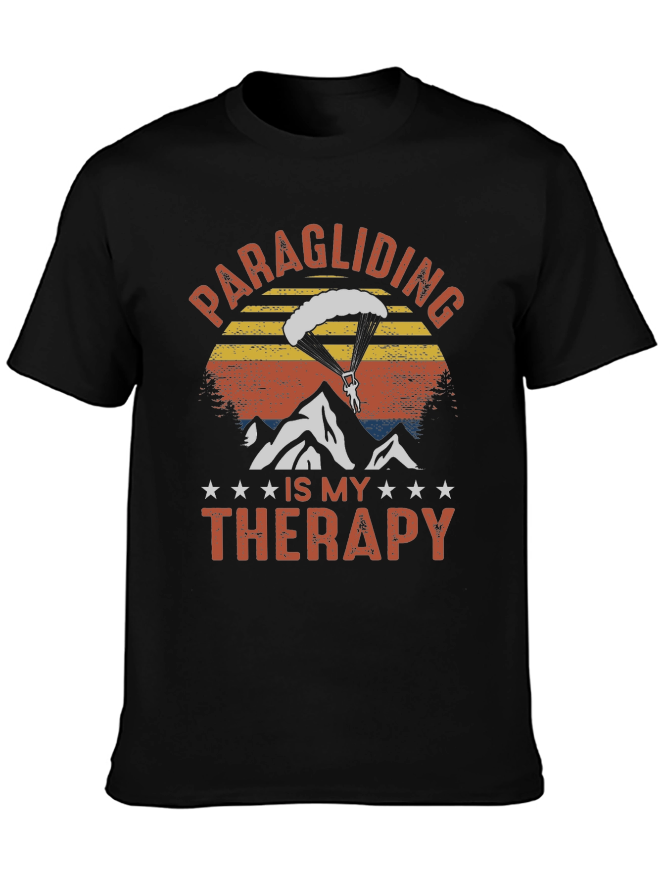 Paragliding Is My Therapy T-Shirt
