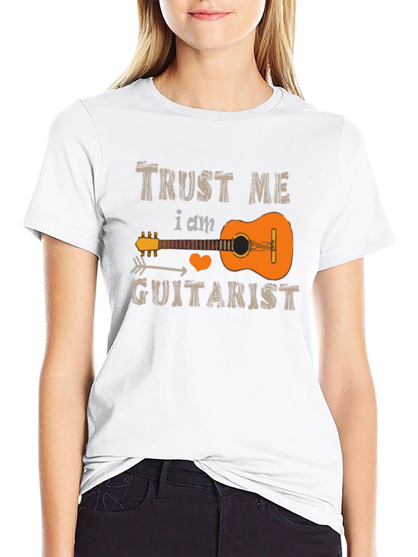 Trust Me I am Guitarist Black T-Shirt