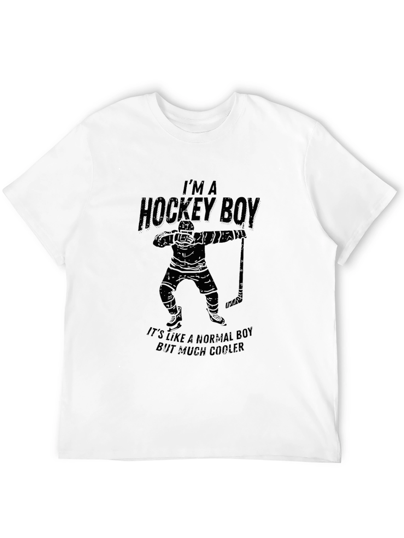 Hockey Boy T-Shirt - Cool & Unique Design