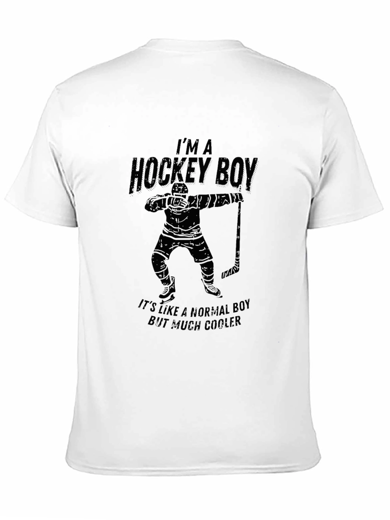 Hockey Boy T-Shirt - Cool & Unique Design