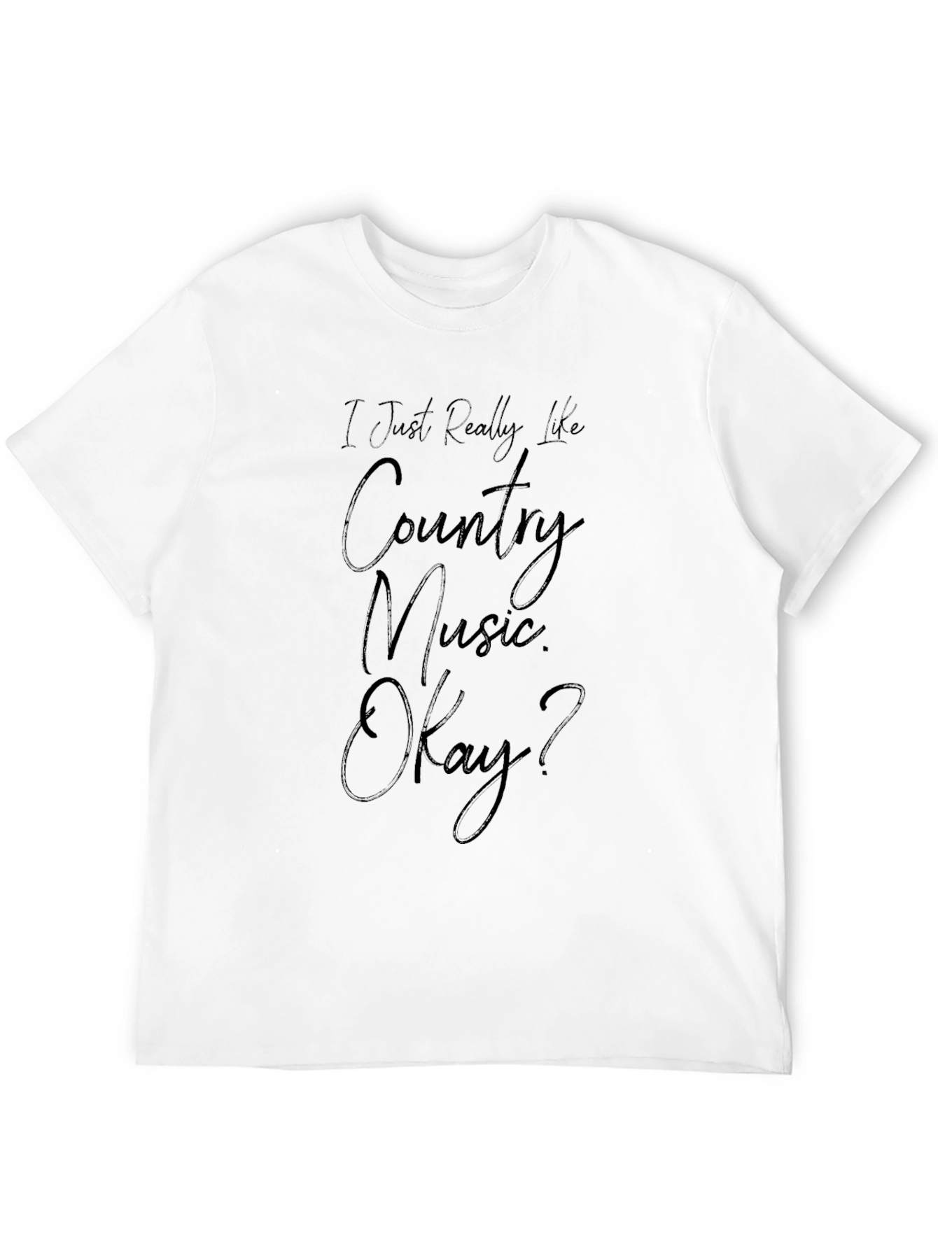 Country Music Fan T-Shirt - Soft Cotton Tee