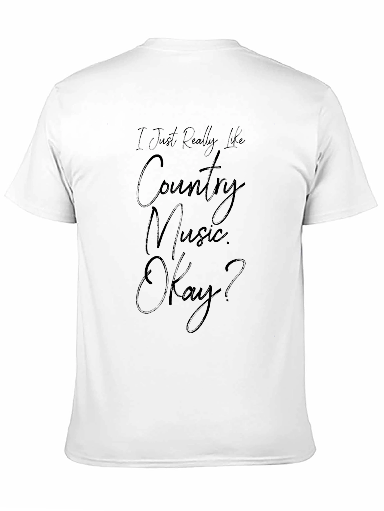 Country Music Fan T-Shirt - Soft Cotton Tee