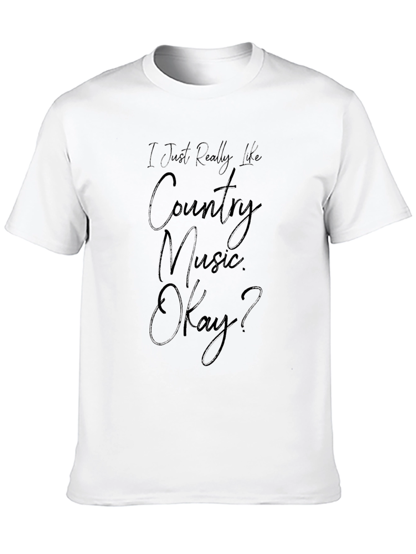Country Music Fan T-Shirt - Soft Cotton Tee
