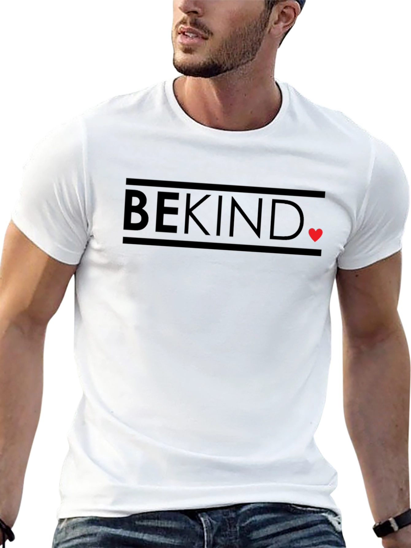 Be Kind Graphic Tee - Black
