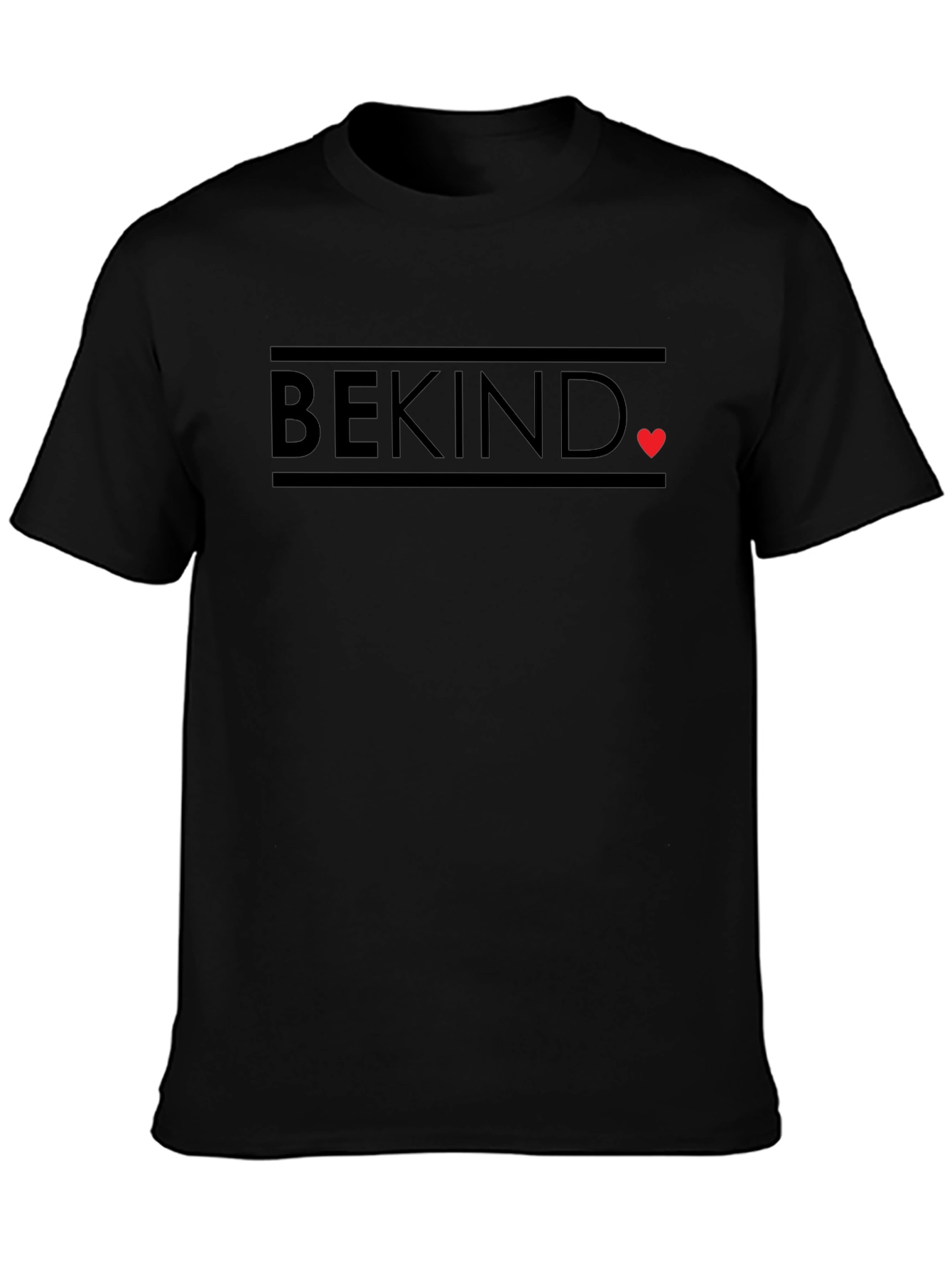 Be Kind Graphic Tee - Black