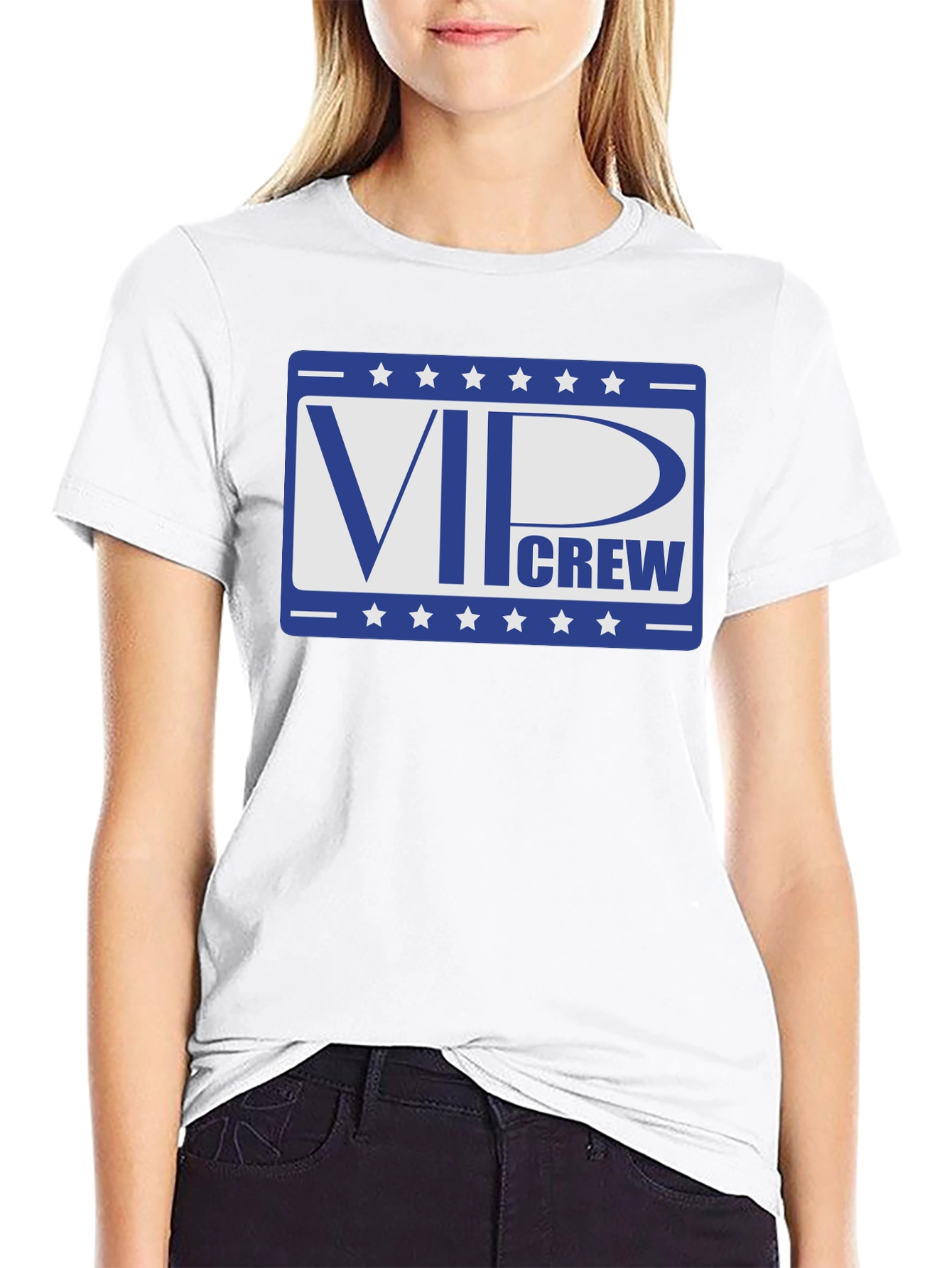 VIP Crew Graphic T-Shirt - Premium Comfort