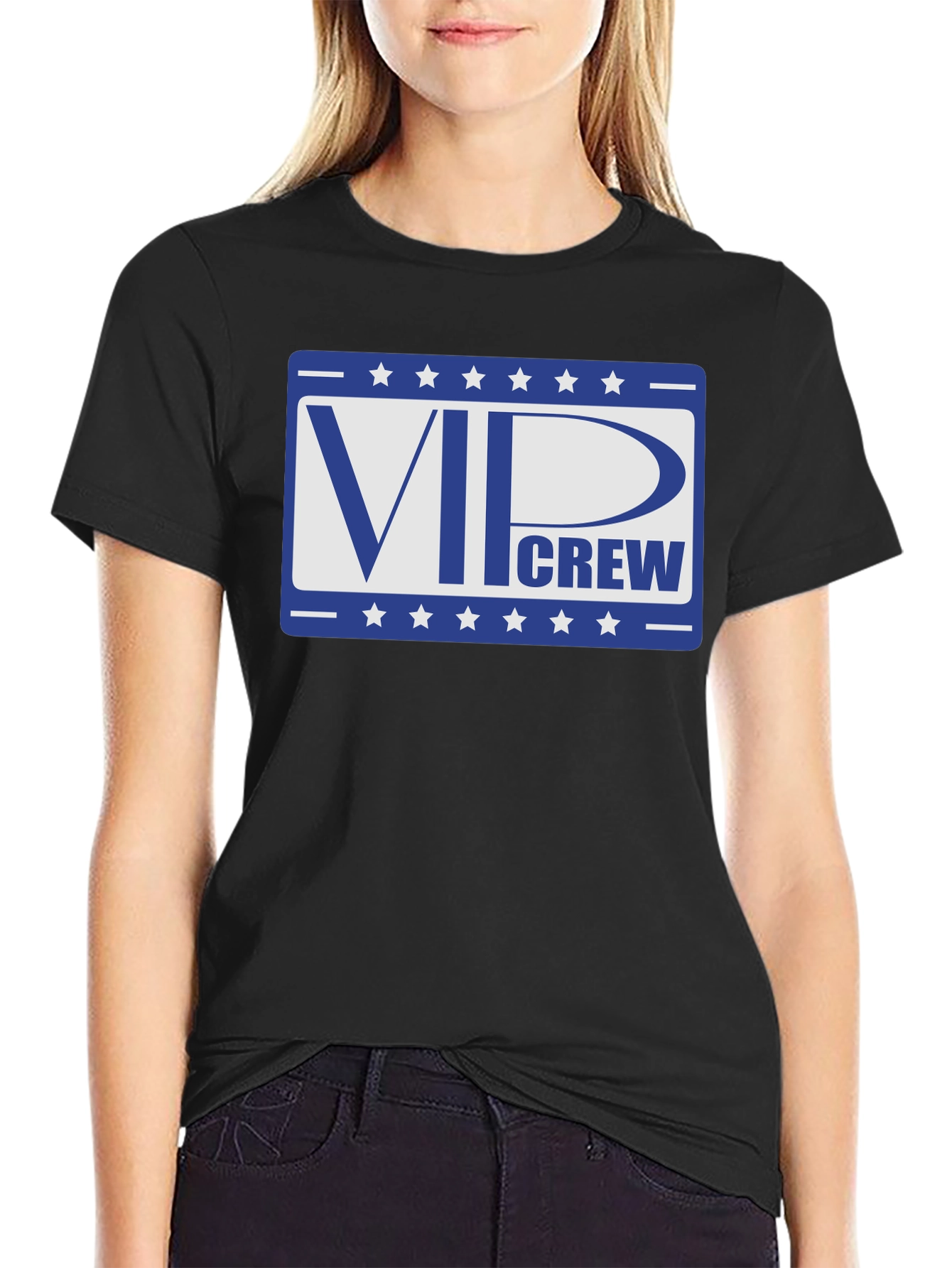 VIP Crew Graphic T-Shirt - Premium Comfort