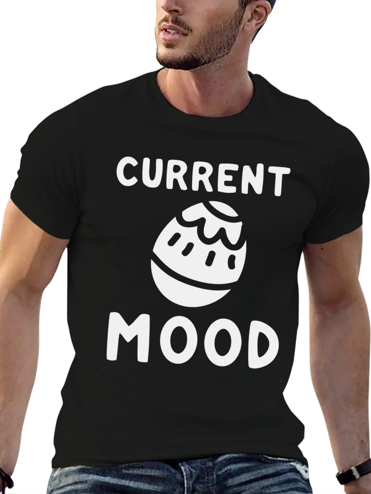 Current Mood Easter Egg Graphic Tee