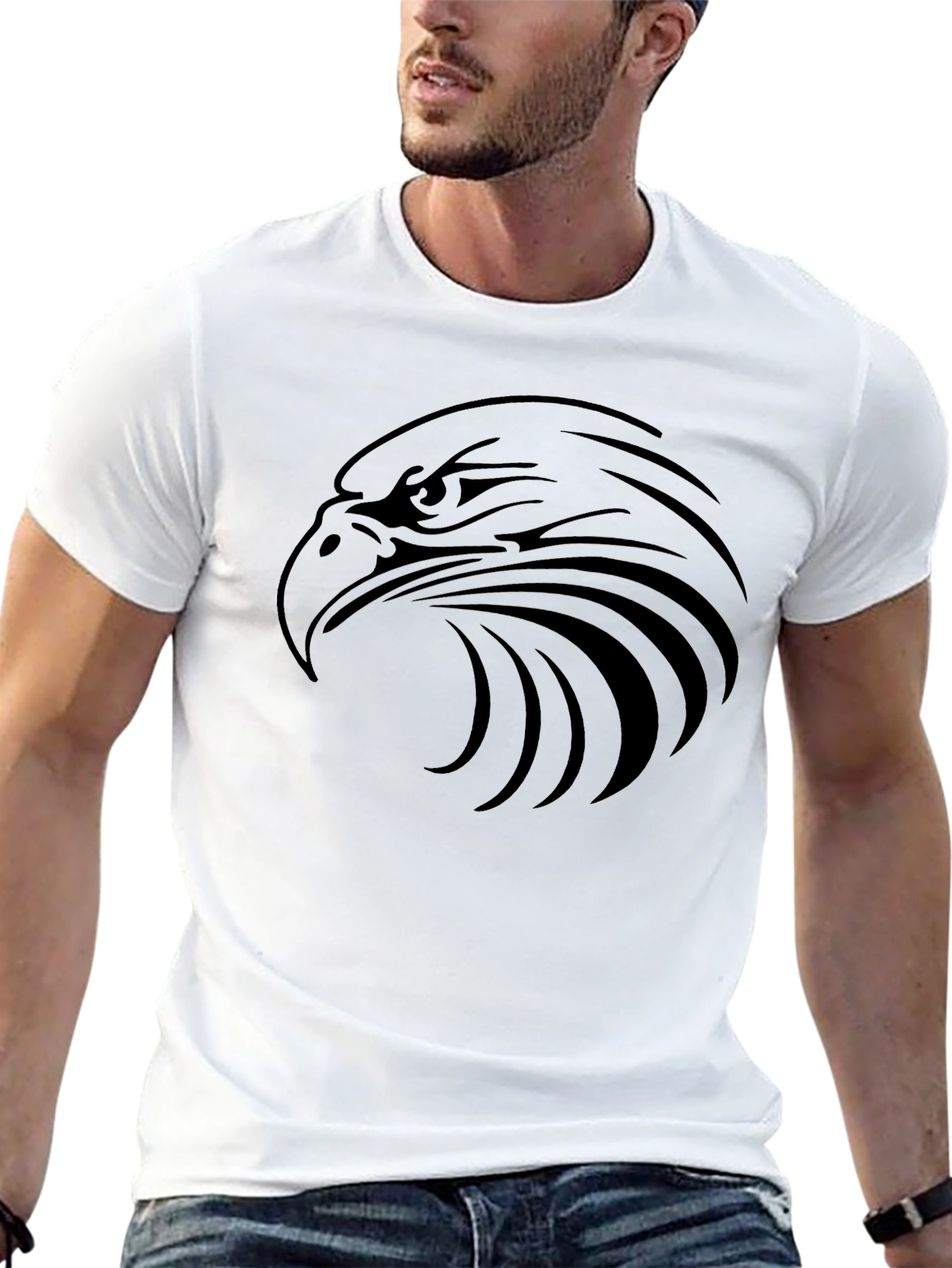 Black Eagle Graphic Tee - Mens