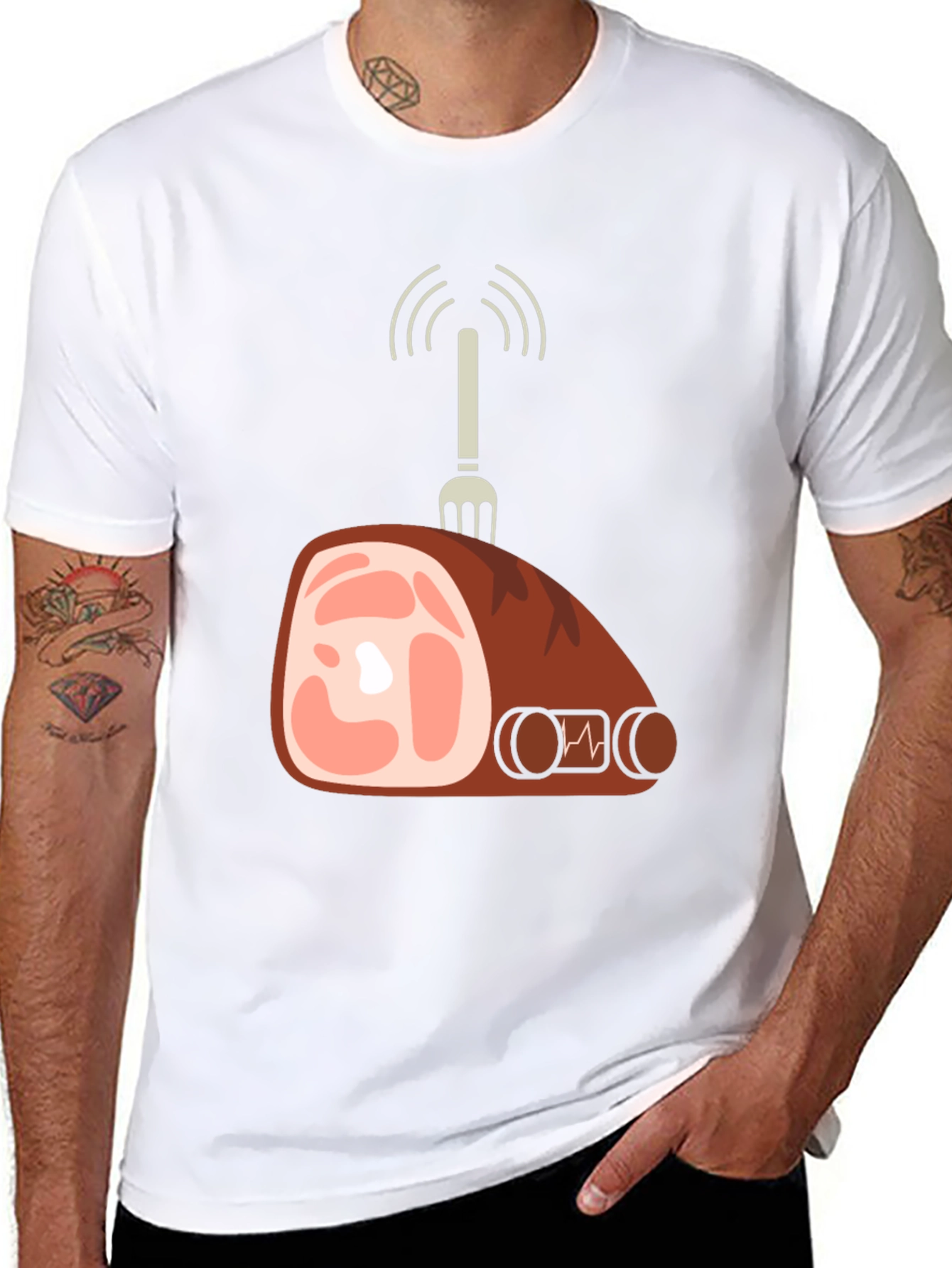 Ham Radio T-Shirt - Funny Foodie Tee