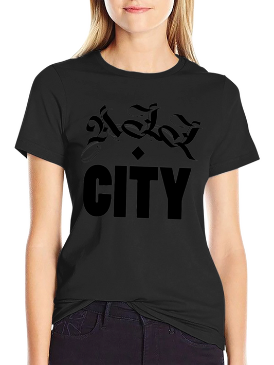 Black City Graphic Print T-Shirt