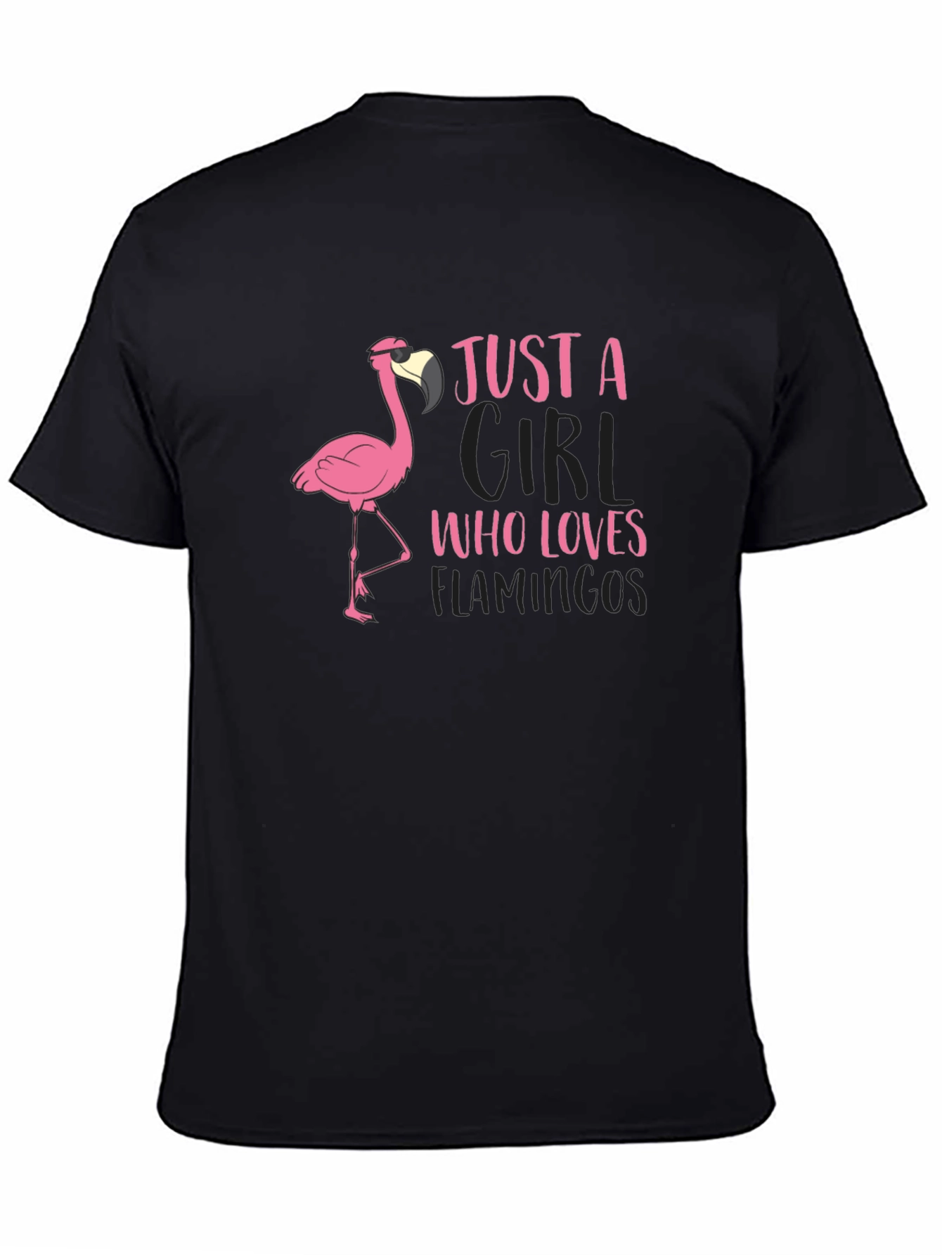 Just A Girl Who Loves Flamingos T-Shirt