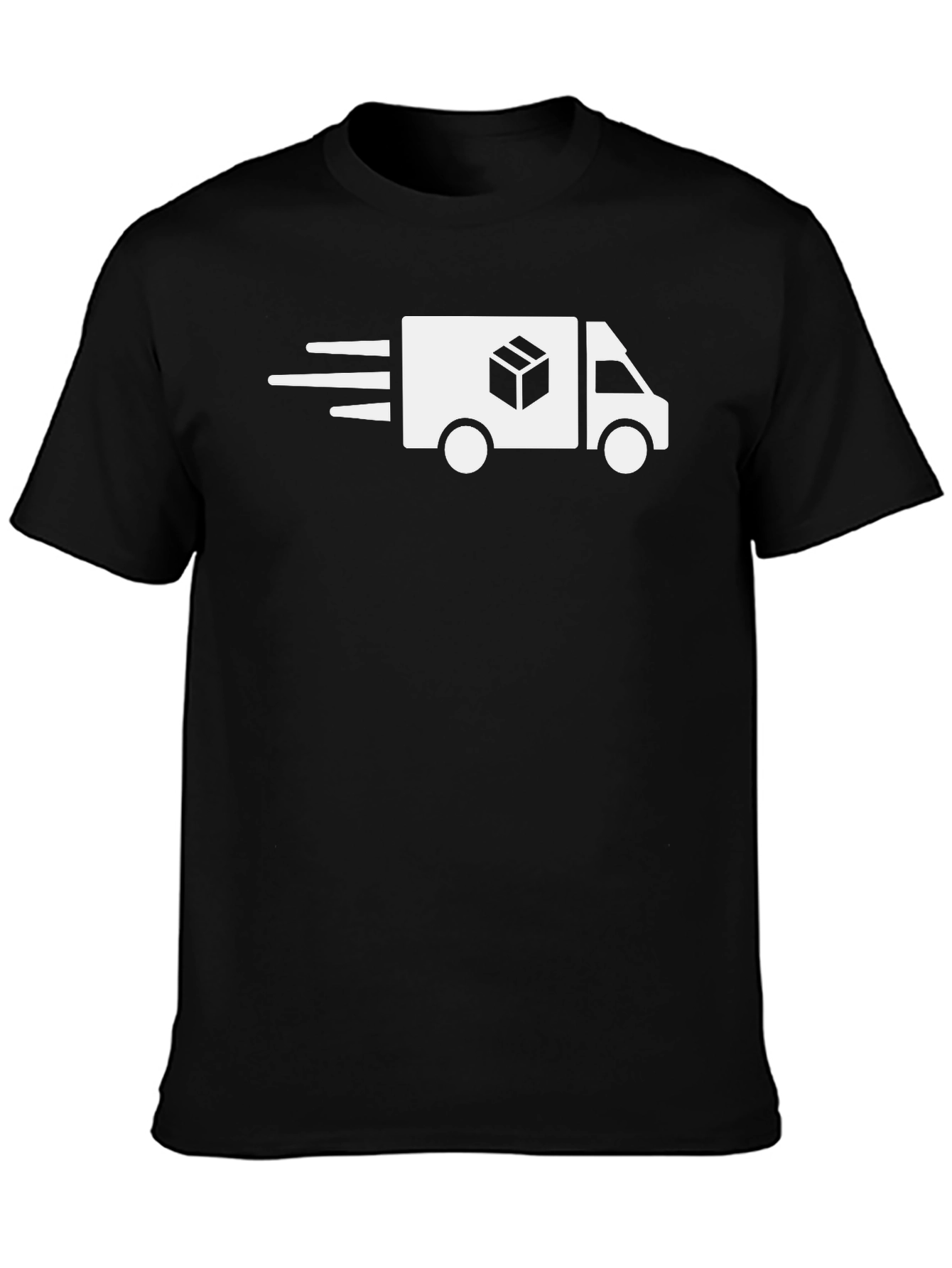 Delivery Truck Graphic Tee - Fast Shipping Shirt