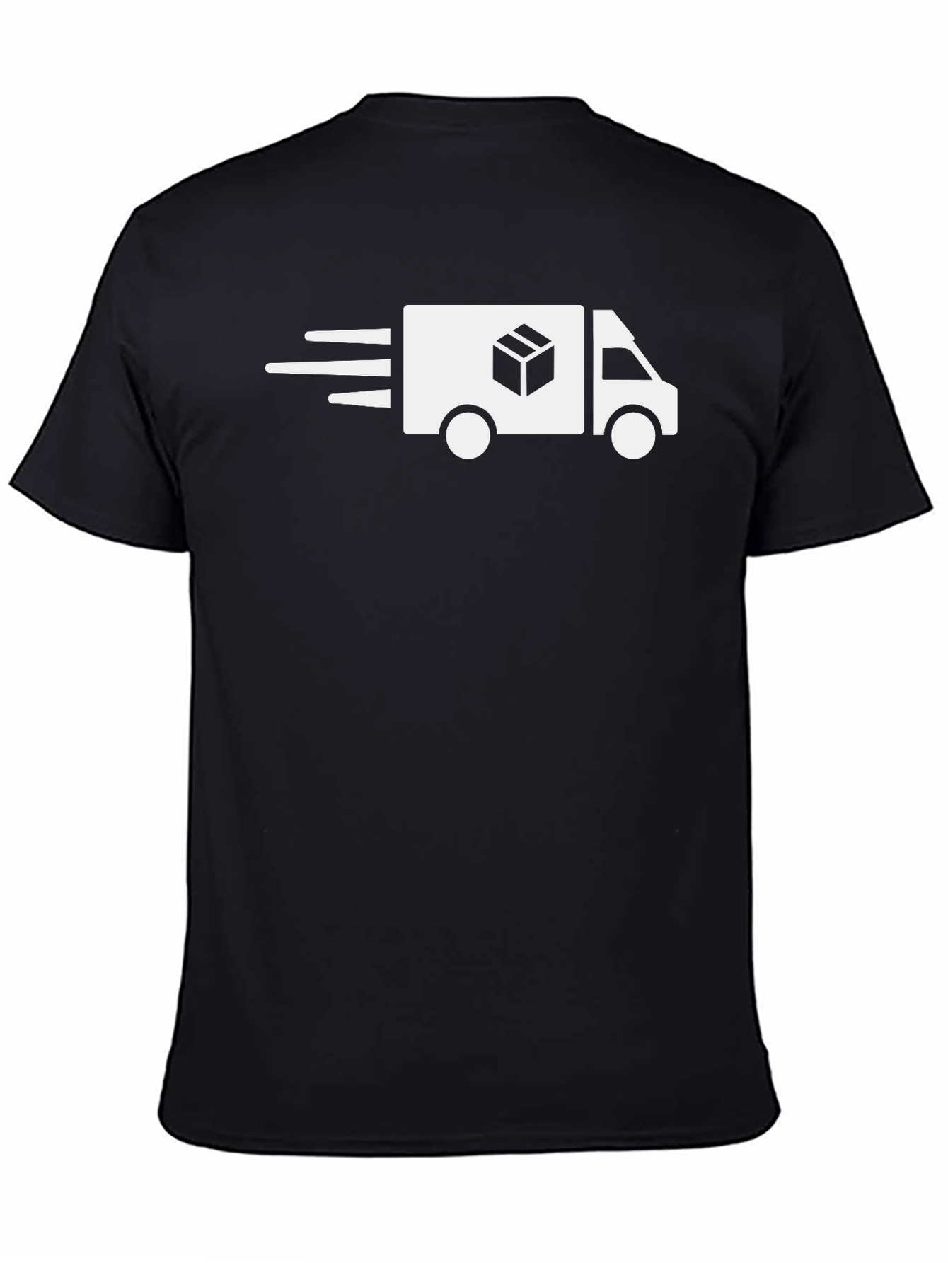 Delivery Truck Graphic Tee - Fast Shipping Shirt