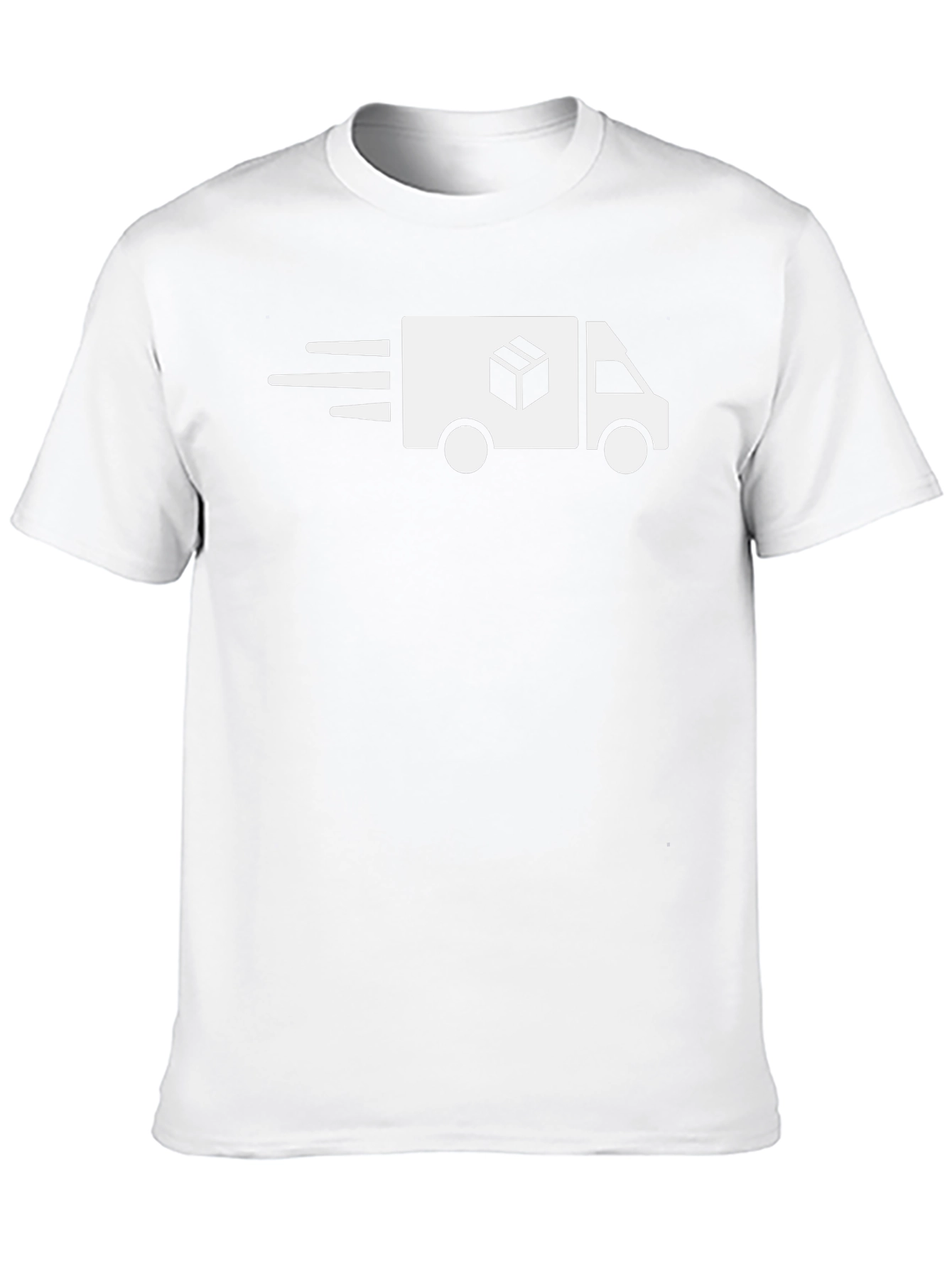 Delivery Truck Graphic Tee - Fast Shipping Shirt