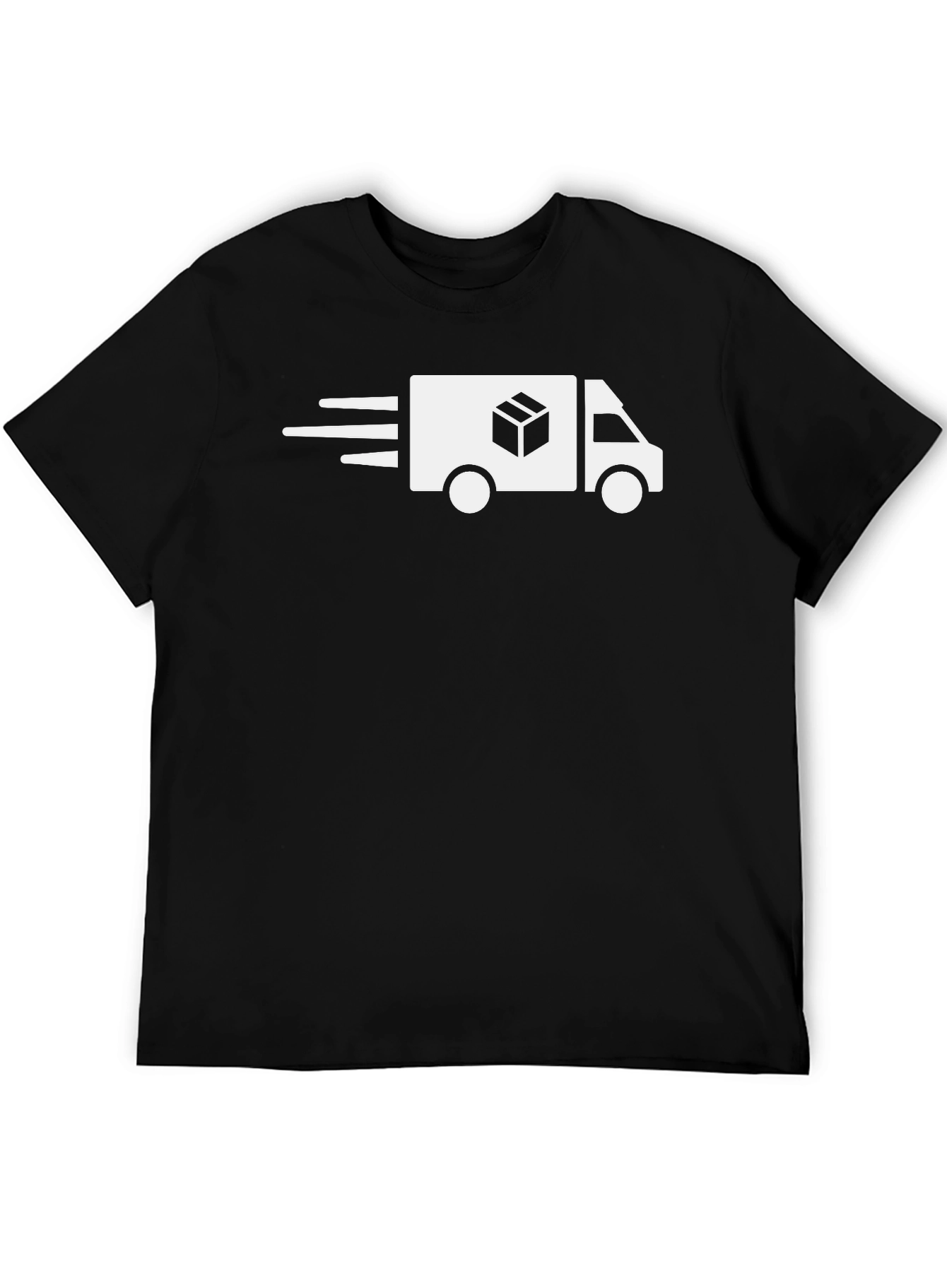 Delivery Truck Graphic Tee - Fast Shipping Shirt