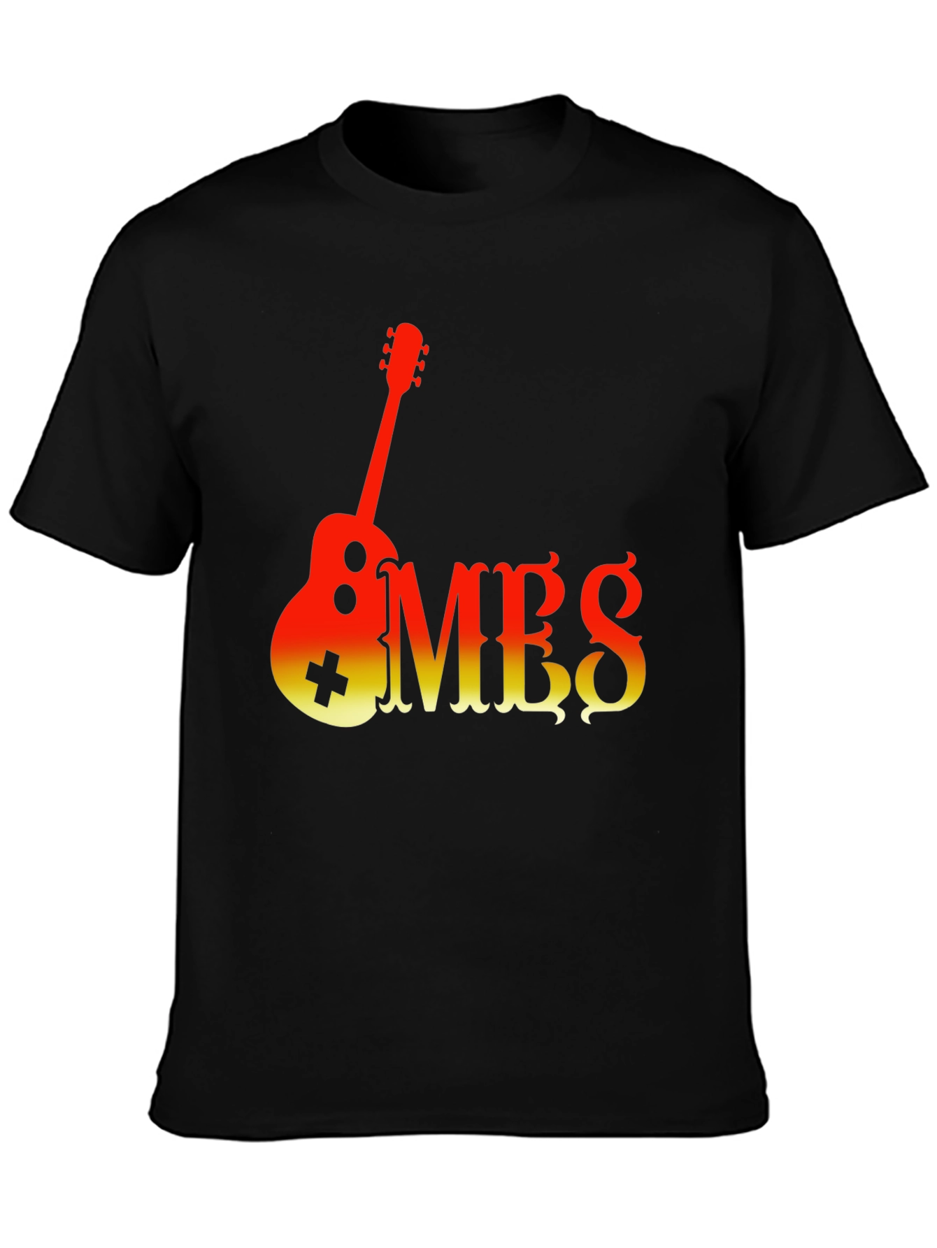 Guitar MBS Graphic Tee - Cool Band Shirt