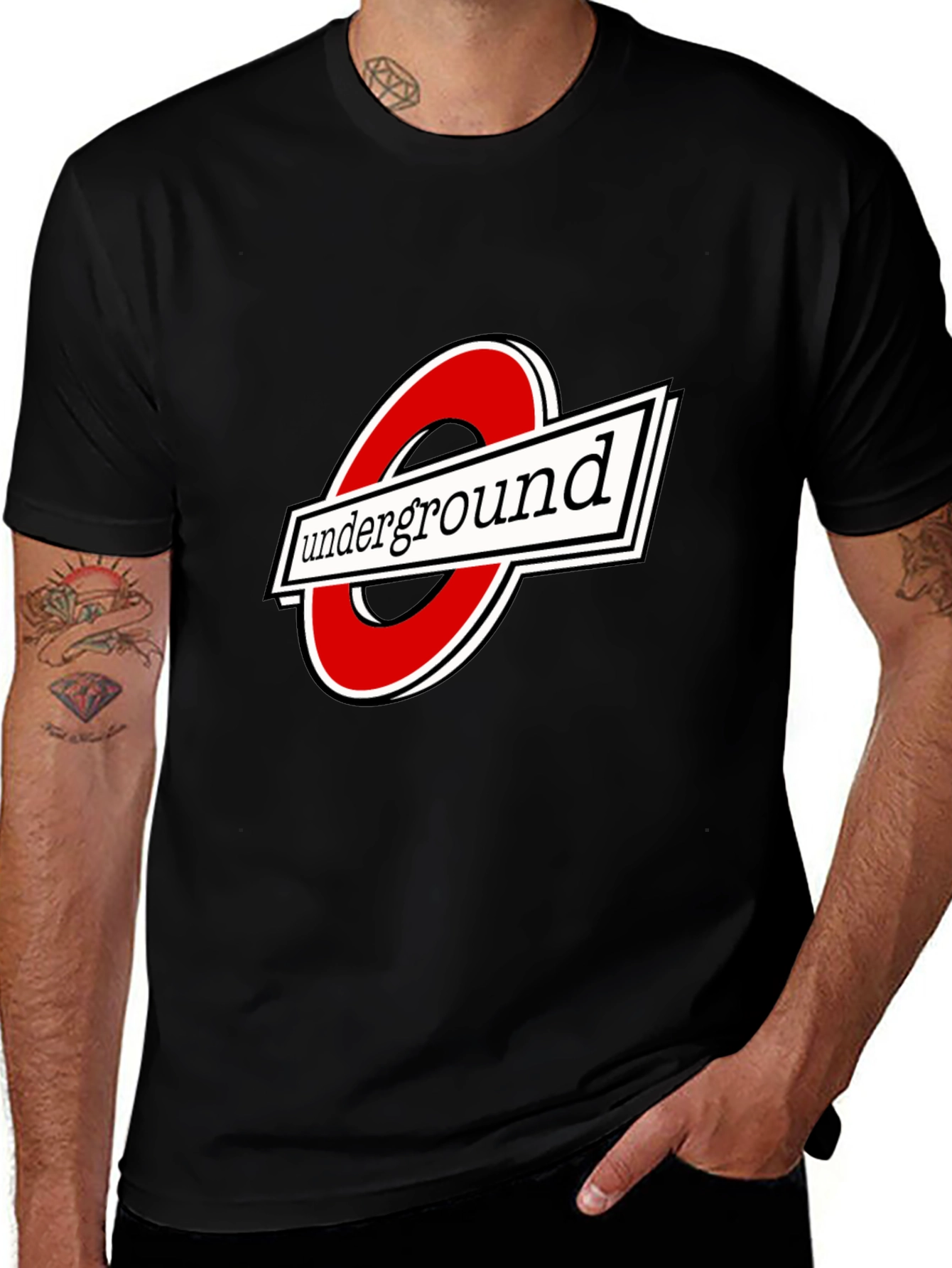 Underground Logo Graphic T-Shirt