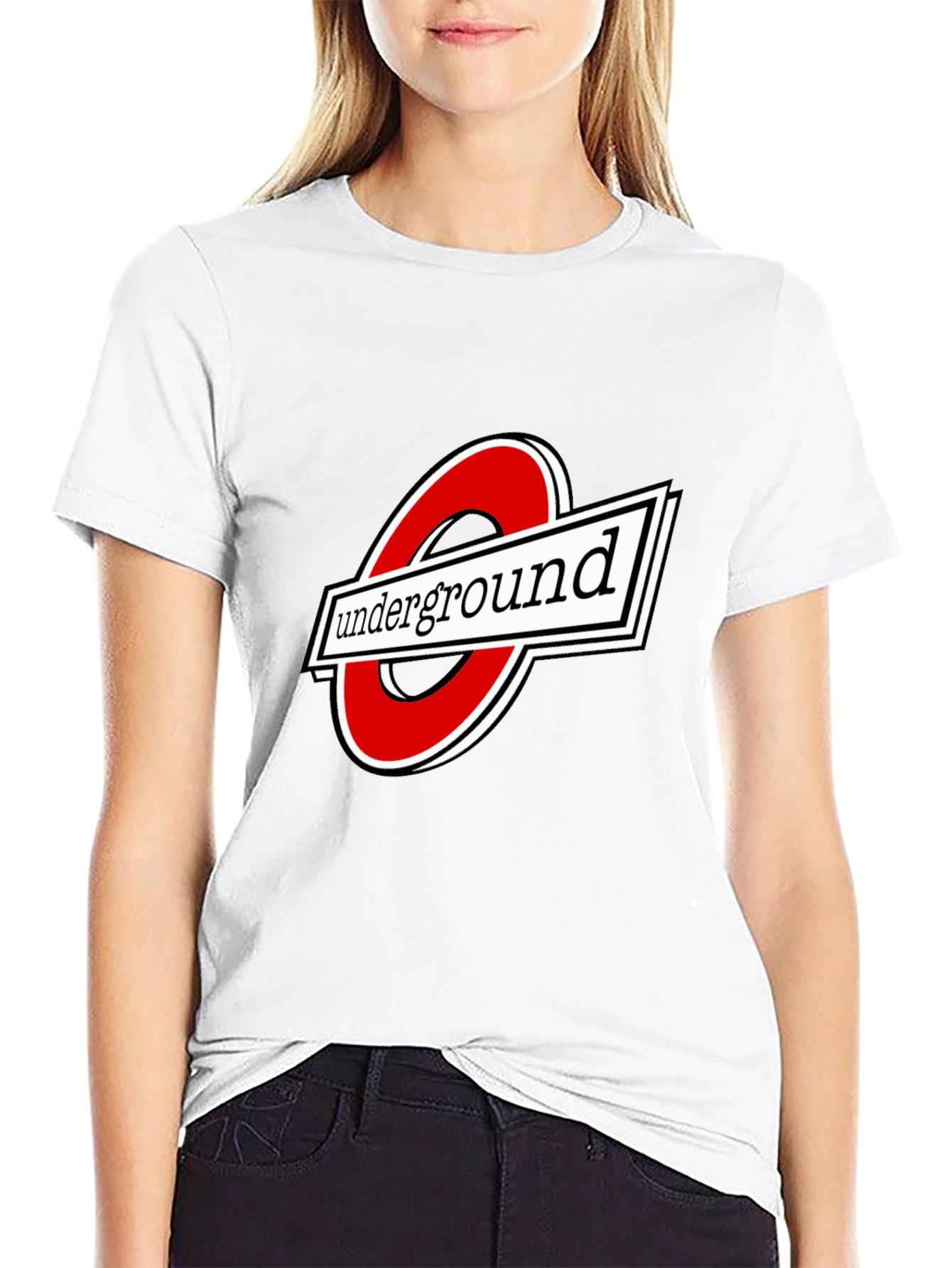Underground Logo Graphic T-Shirt