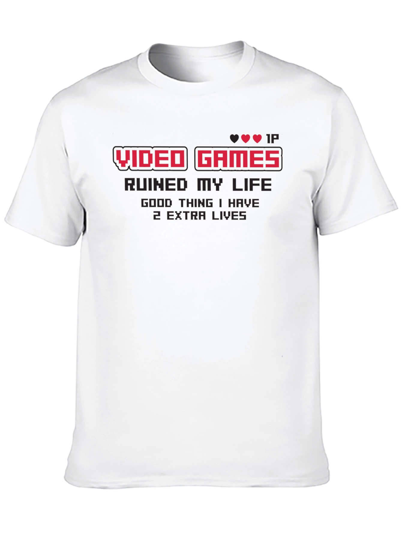Video Games Ruined My Life T-Shirt - Gamer Tee