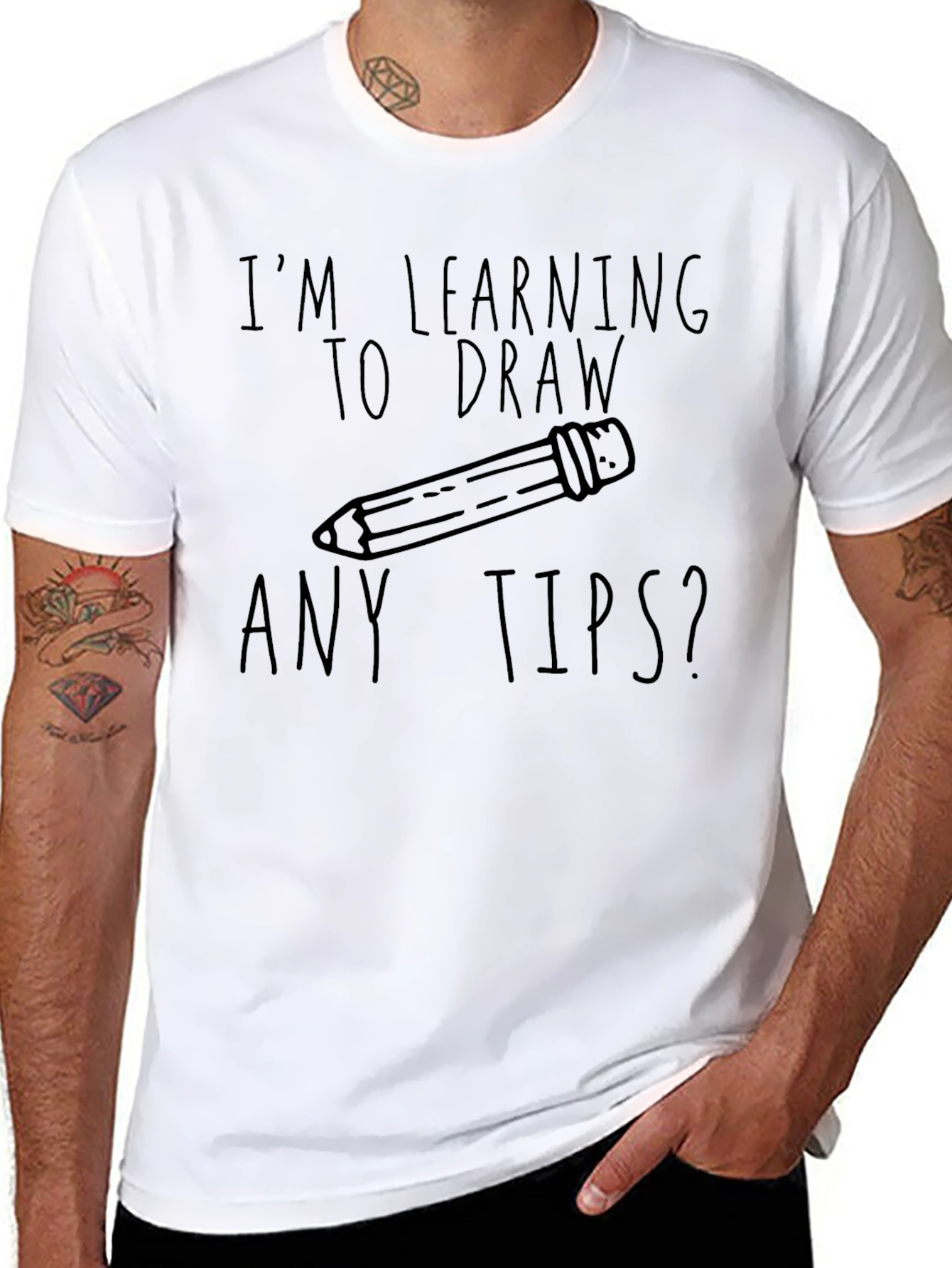 Im Learning to Draw T-Shirt