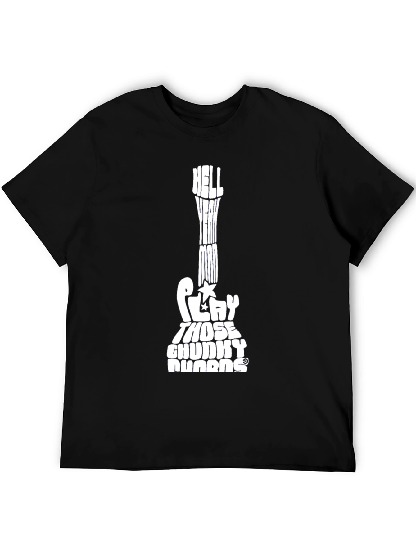 Hell Yeah Man Guitar Chord T-Shirt