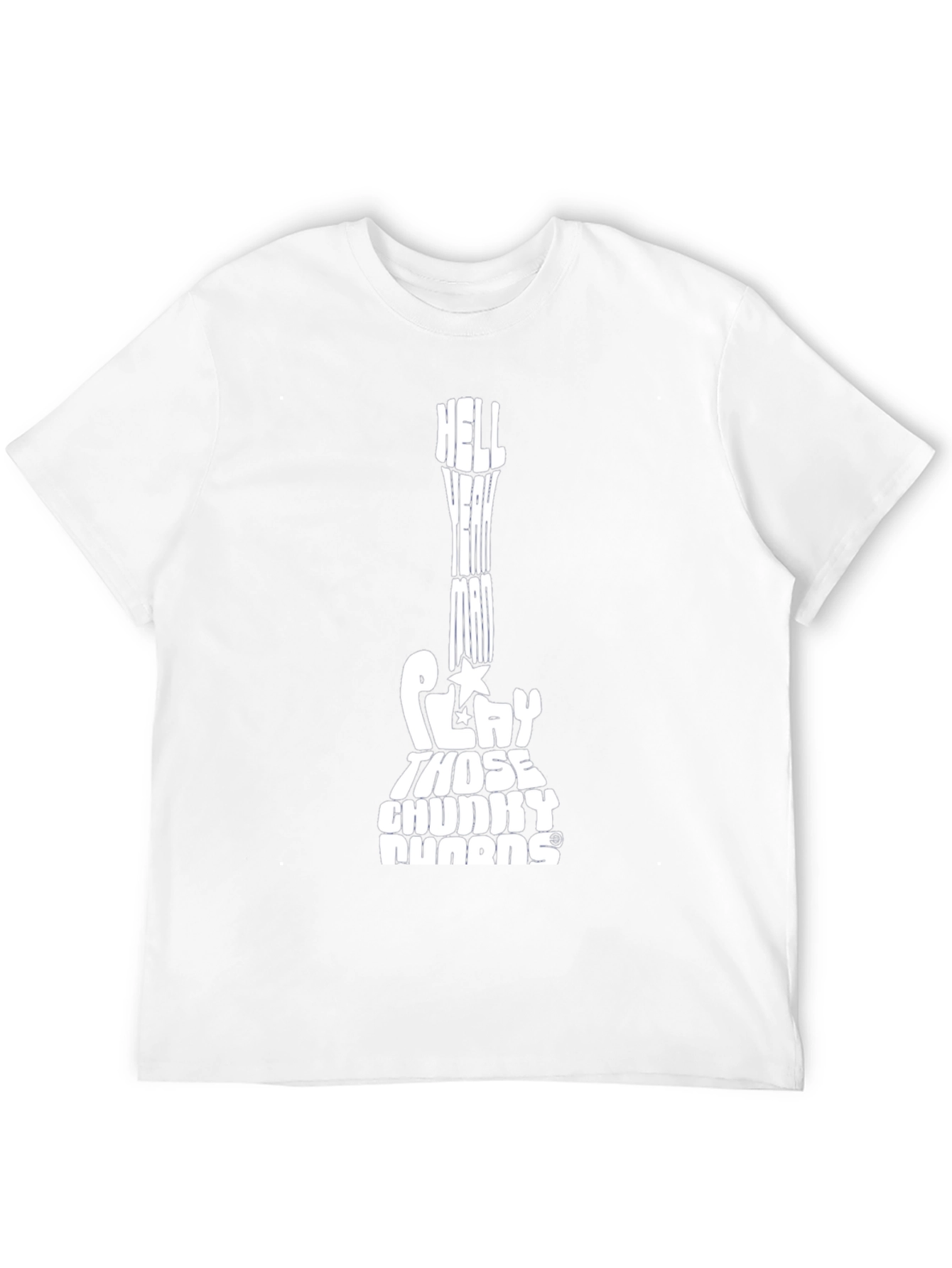 Hell Yeah Man Guitar Chord T-Shirt