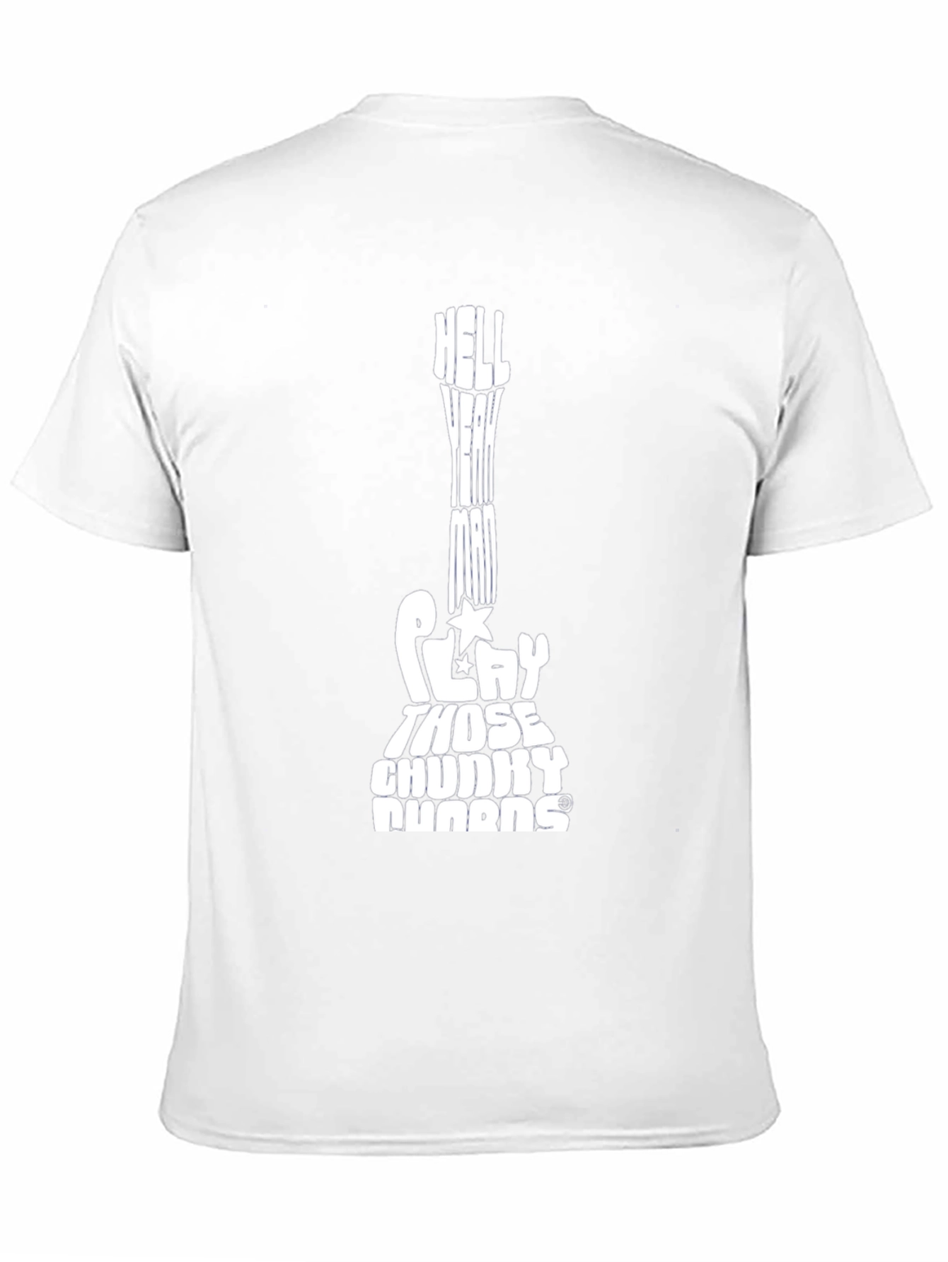 Hell Yeah Man Guitar Chord T-Shirt