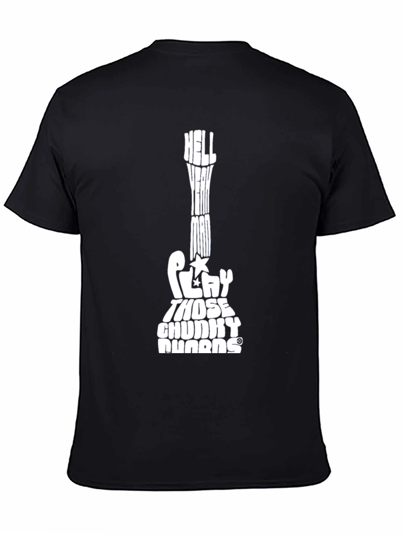 Hell Yeah Man Guitar Chord T-Shirt