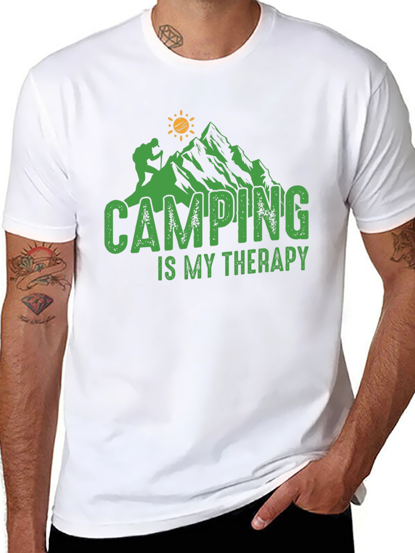 Camping is My Therapy T-Shirt | Adventure Tee