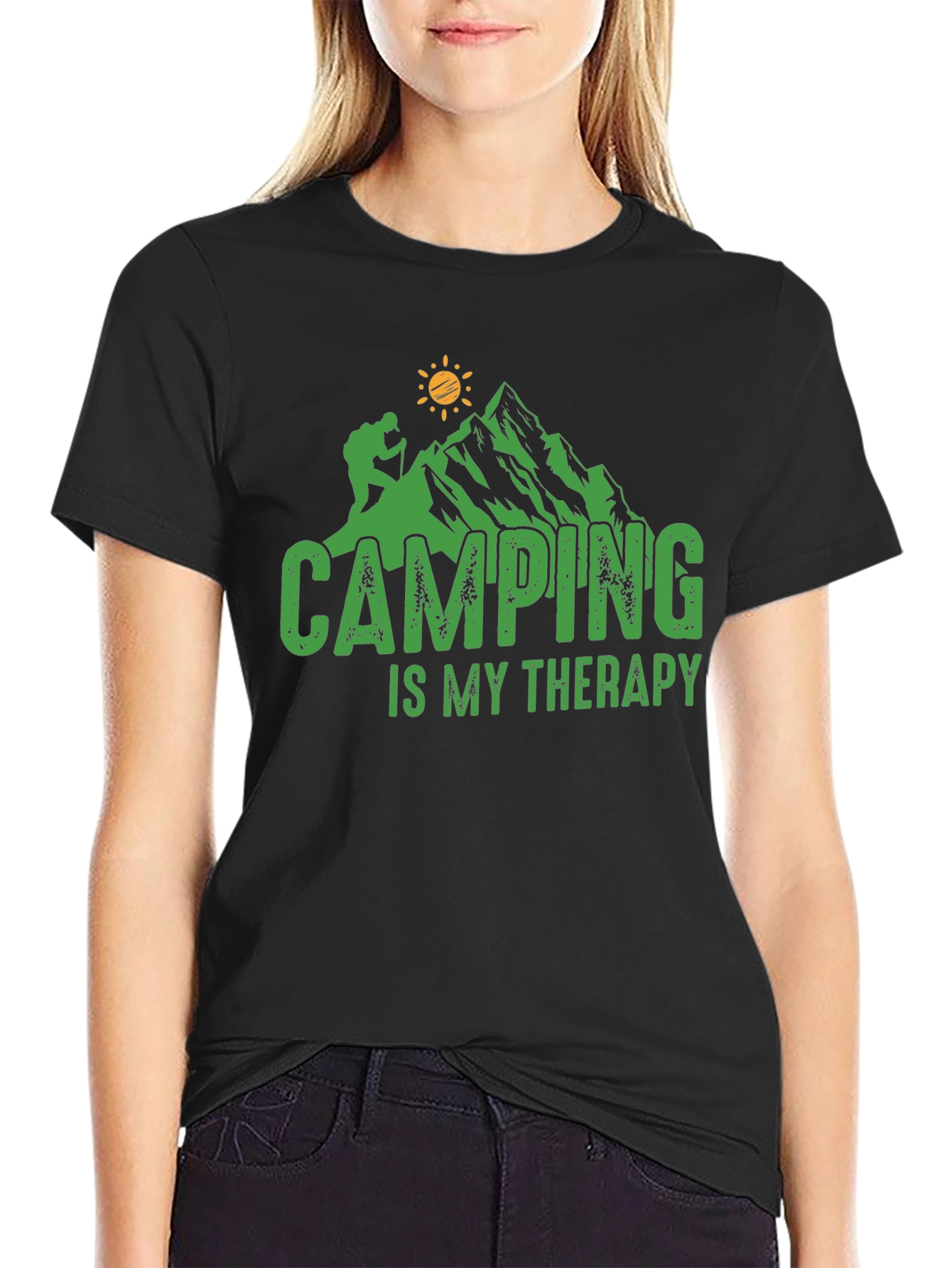 Camping is My Therapy T-Shirt | Adventure Tee