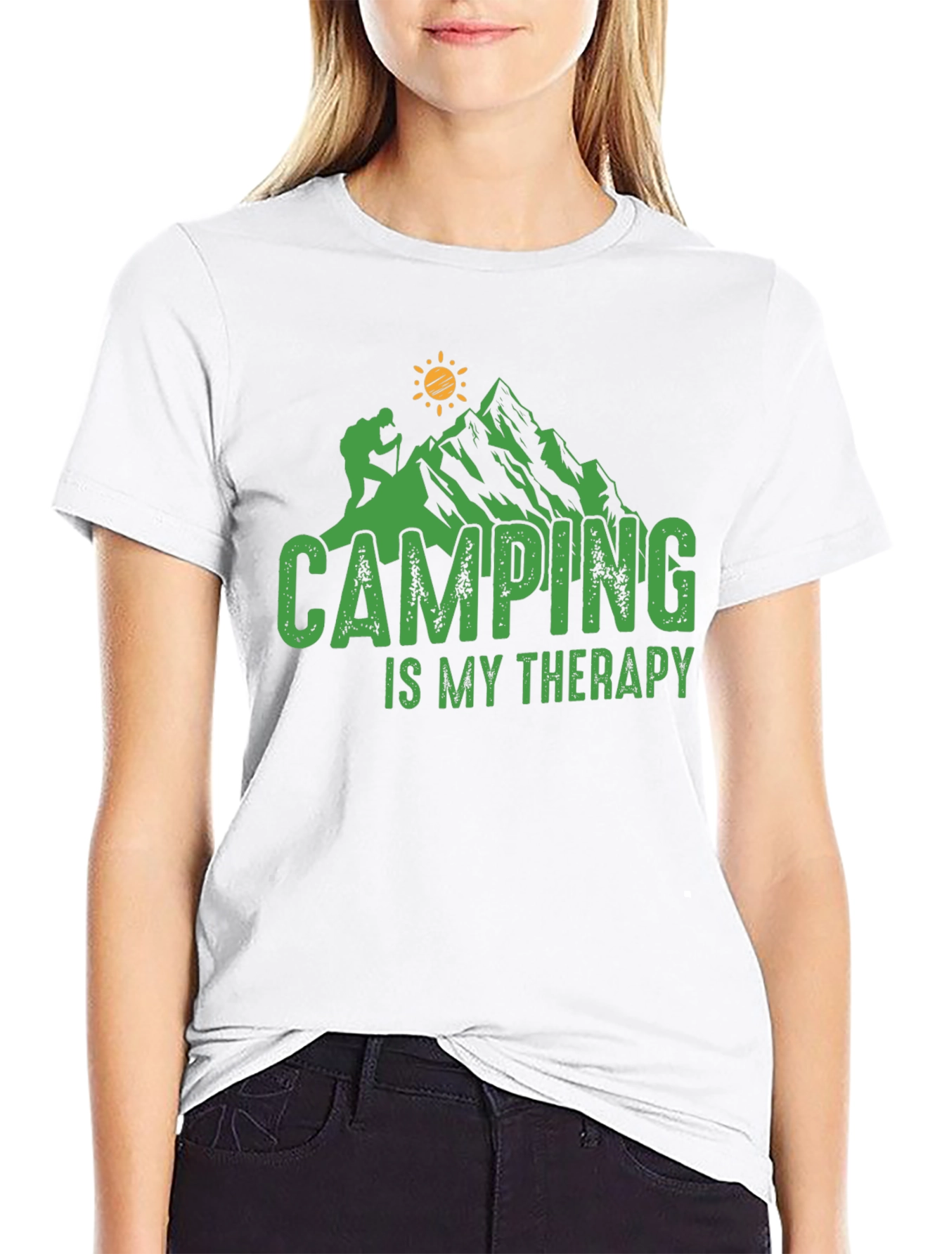 Camping is My Therapy T-Shirt | Adventure Tee