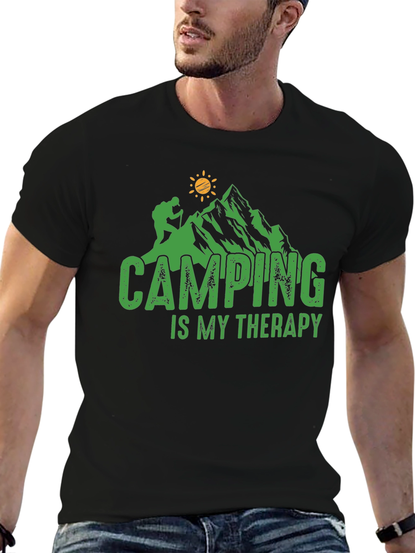 Camping is My Therapy T-Shirt | Adventure Tee