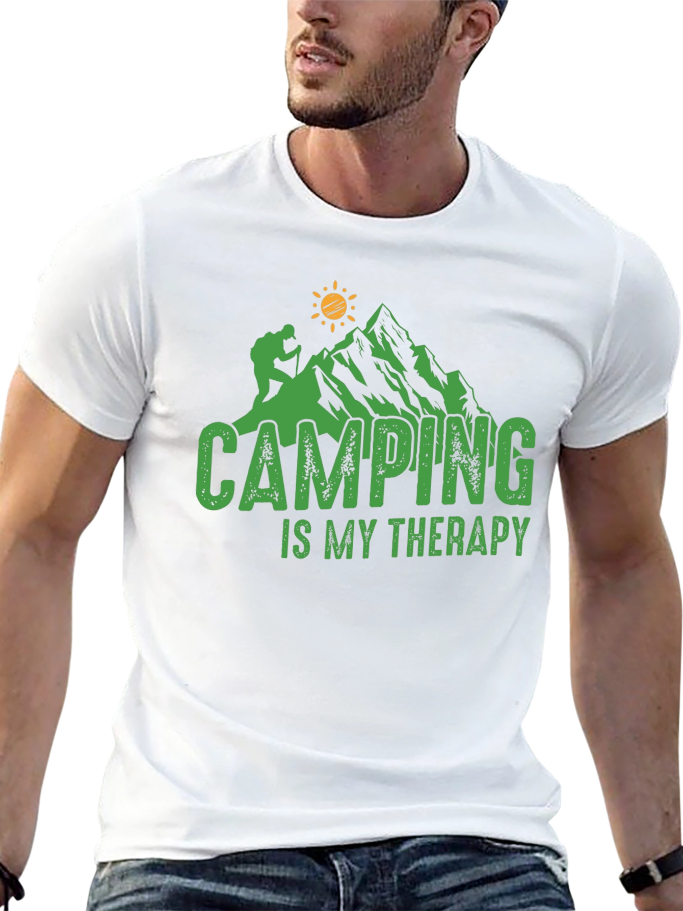 Camping is My Therapy T-Shirt | Adventure Tee