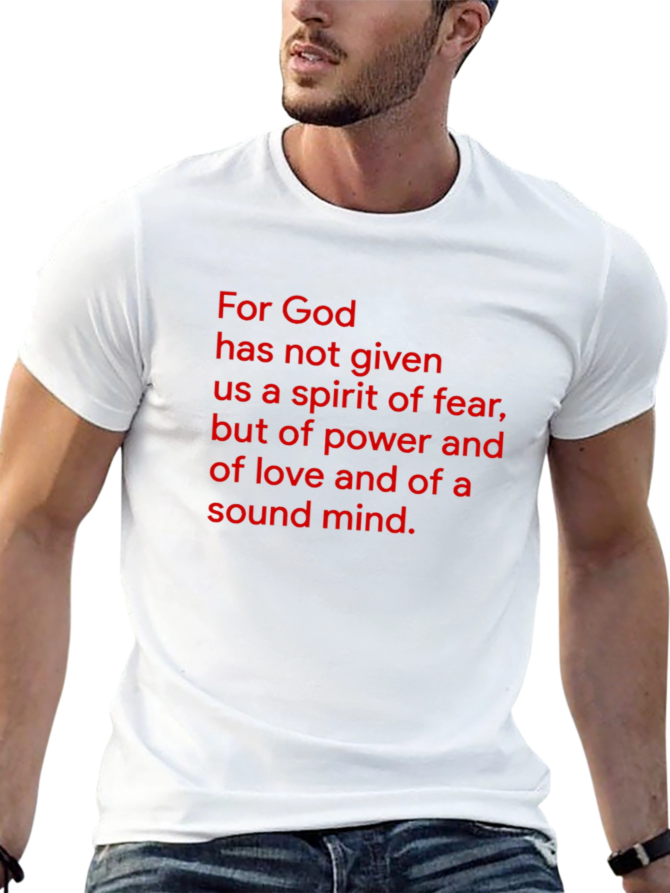 Faith Inspired Black T-Shirt - Gods Gift